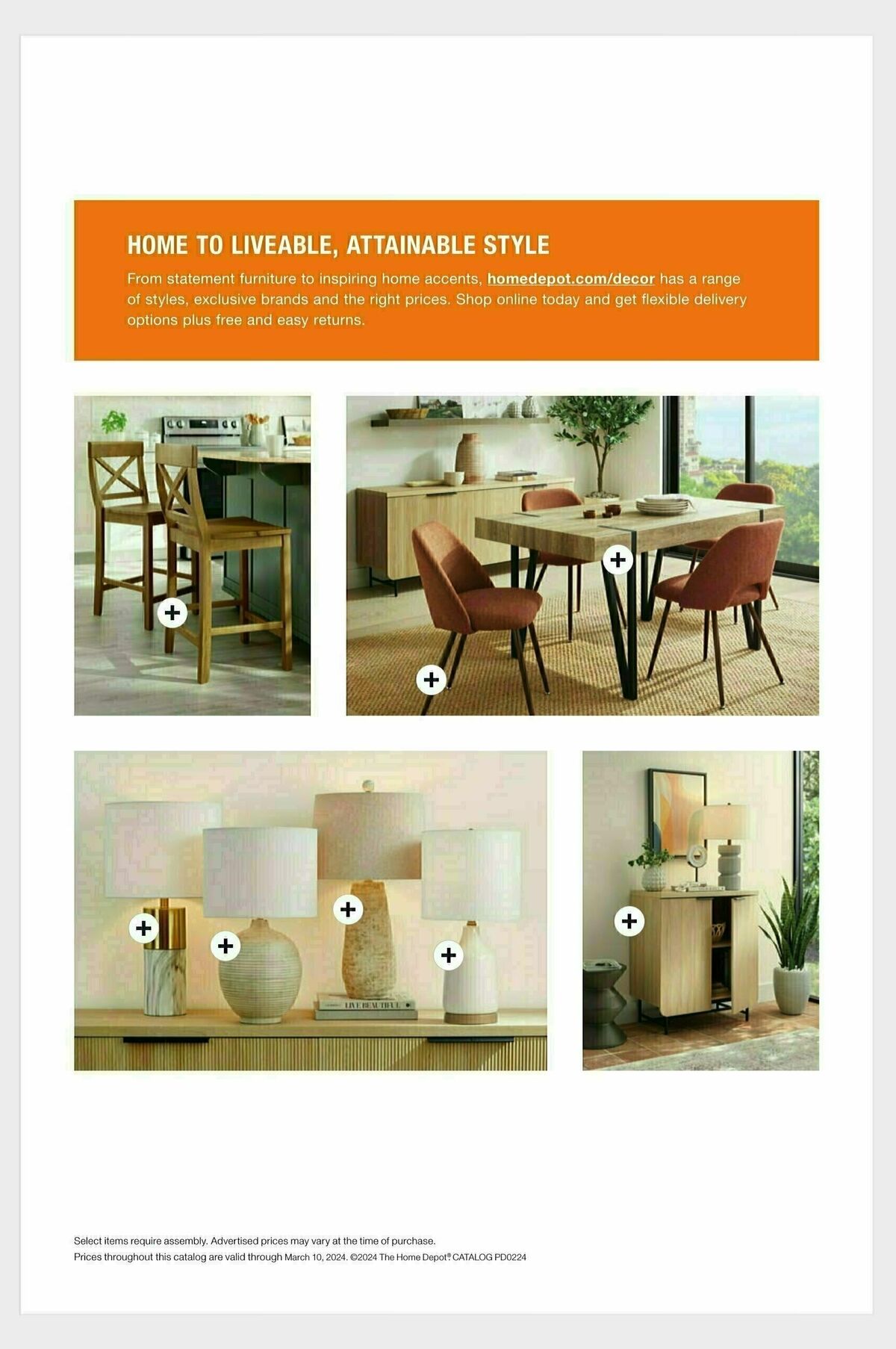 The Home Depot Home Decor Catalog - President's Day Weekly Ad from February 12