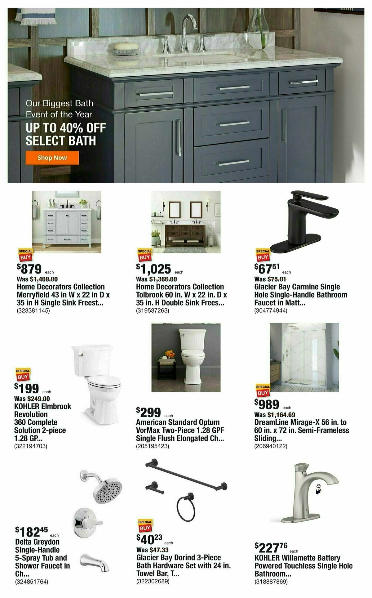 The Home Depot Weekly Ad from February 15