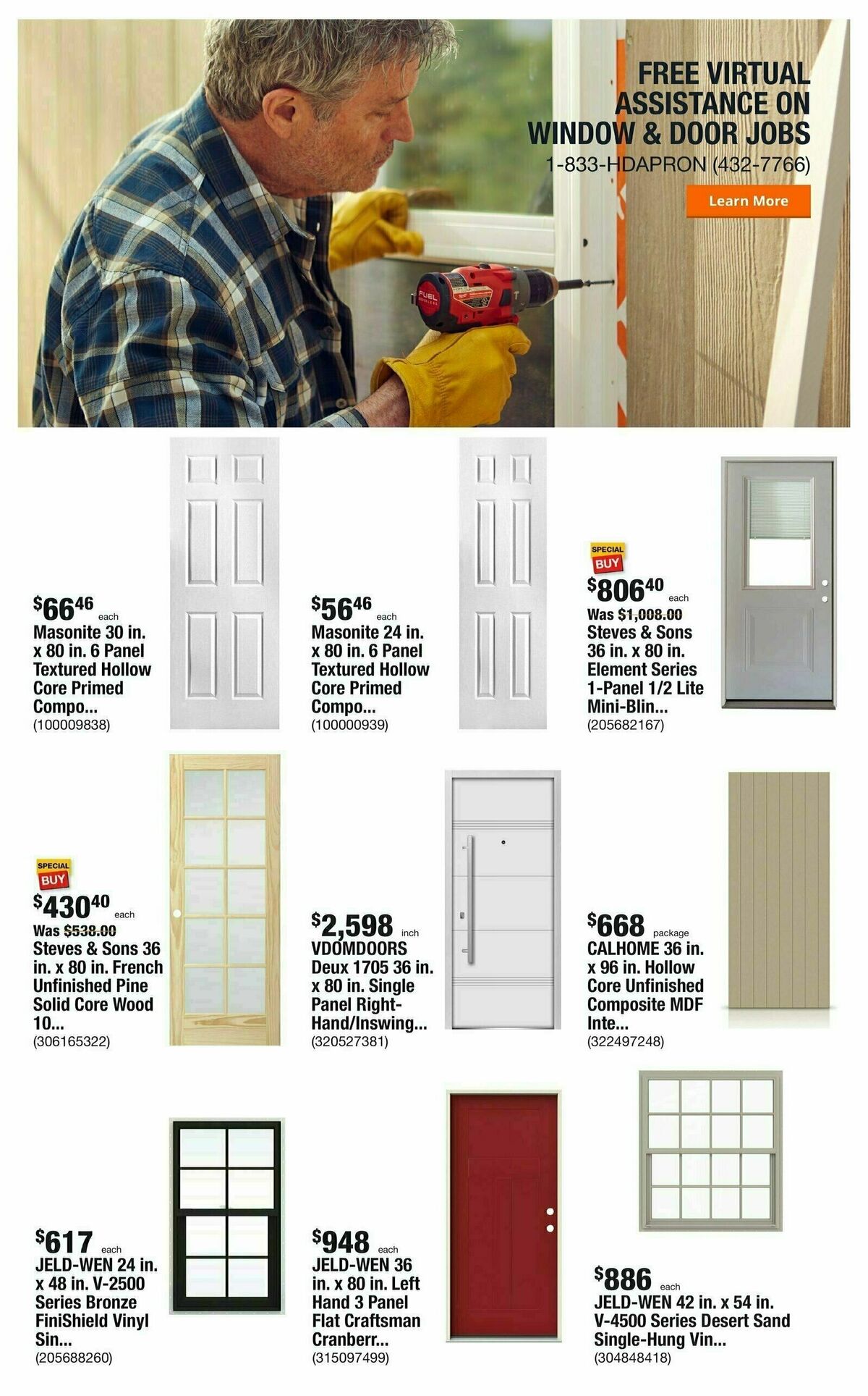 The Home Depot PRO Weekly Ad from February 19