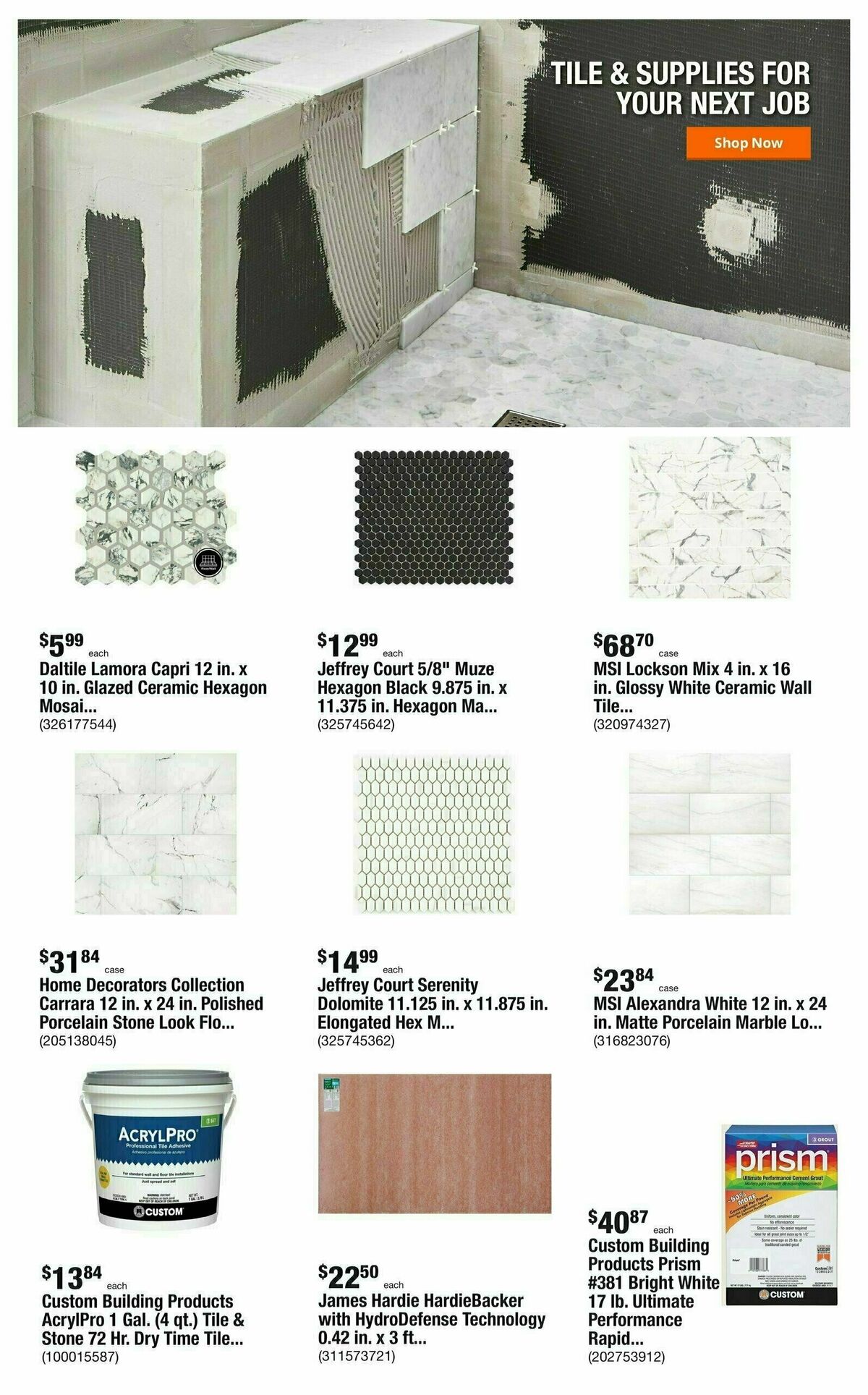 The Home Depot PRO Weekly Ad from March 4