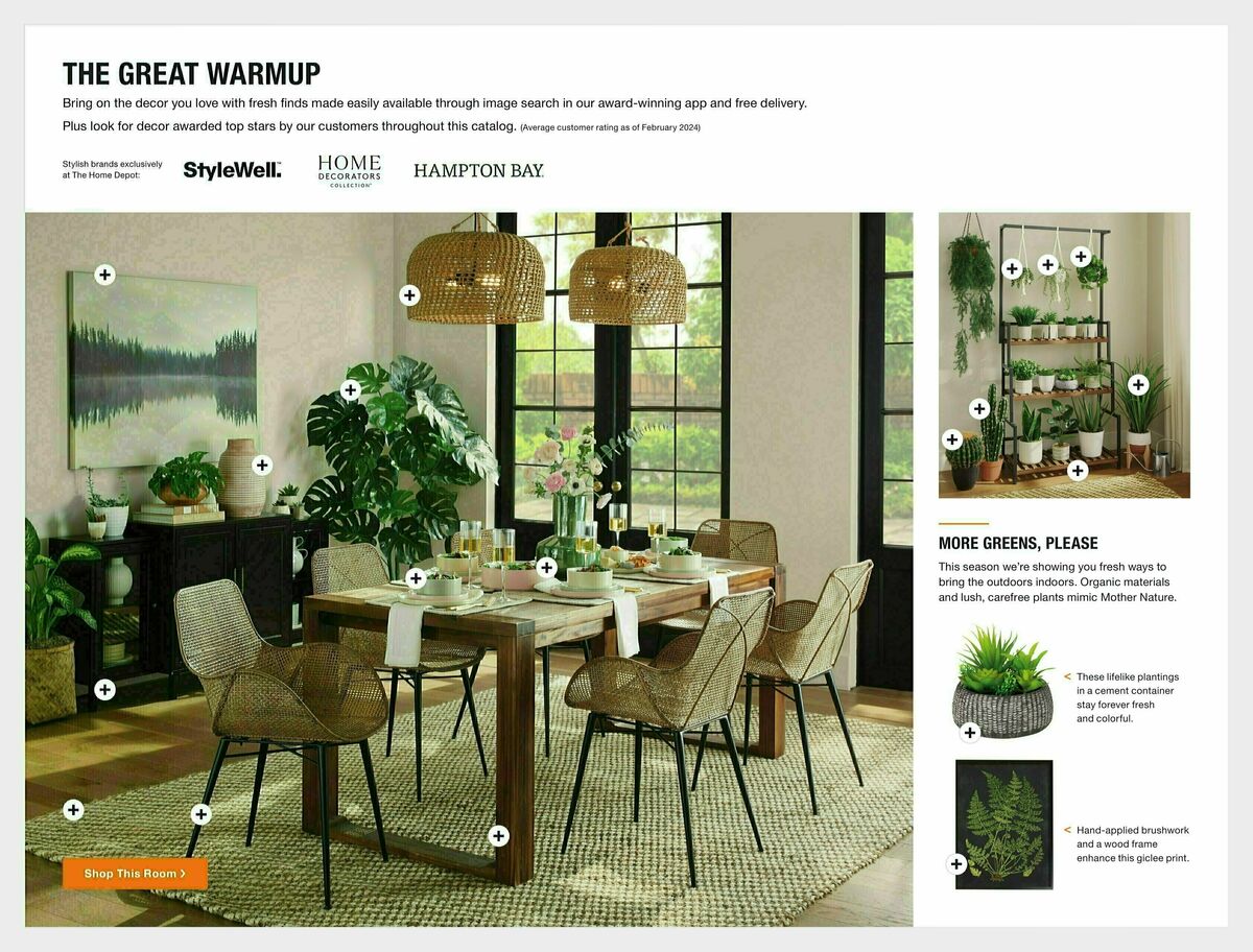 The Home Depot Home Decor Catalog - Early Spring Weekly Ad from March 11
