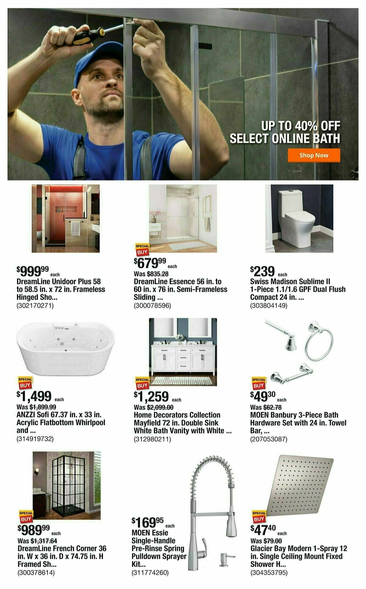 The Home Depot Weekly Ad from October 7