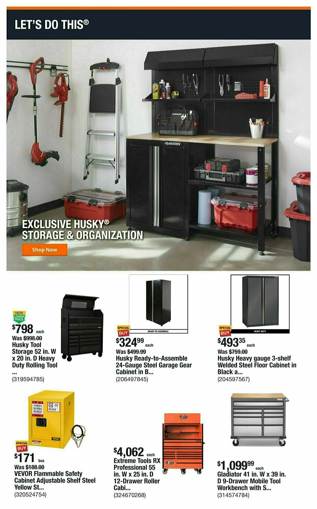 The Home Depot Weekly Ad from November 25