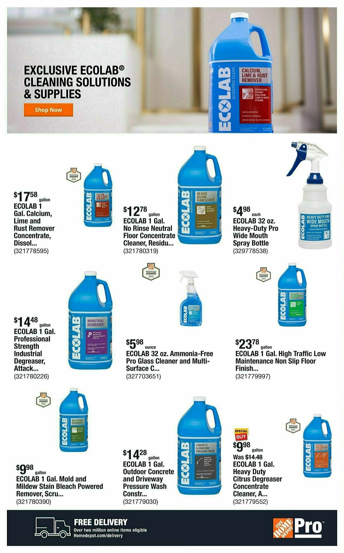 The Home Depot Weekly Ad from November 25