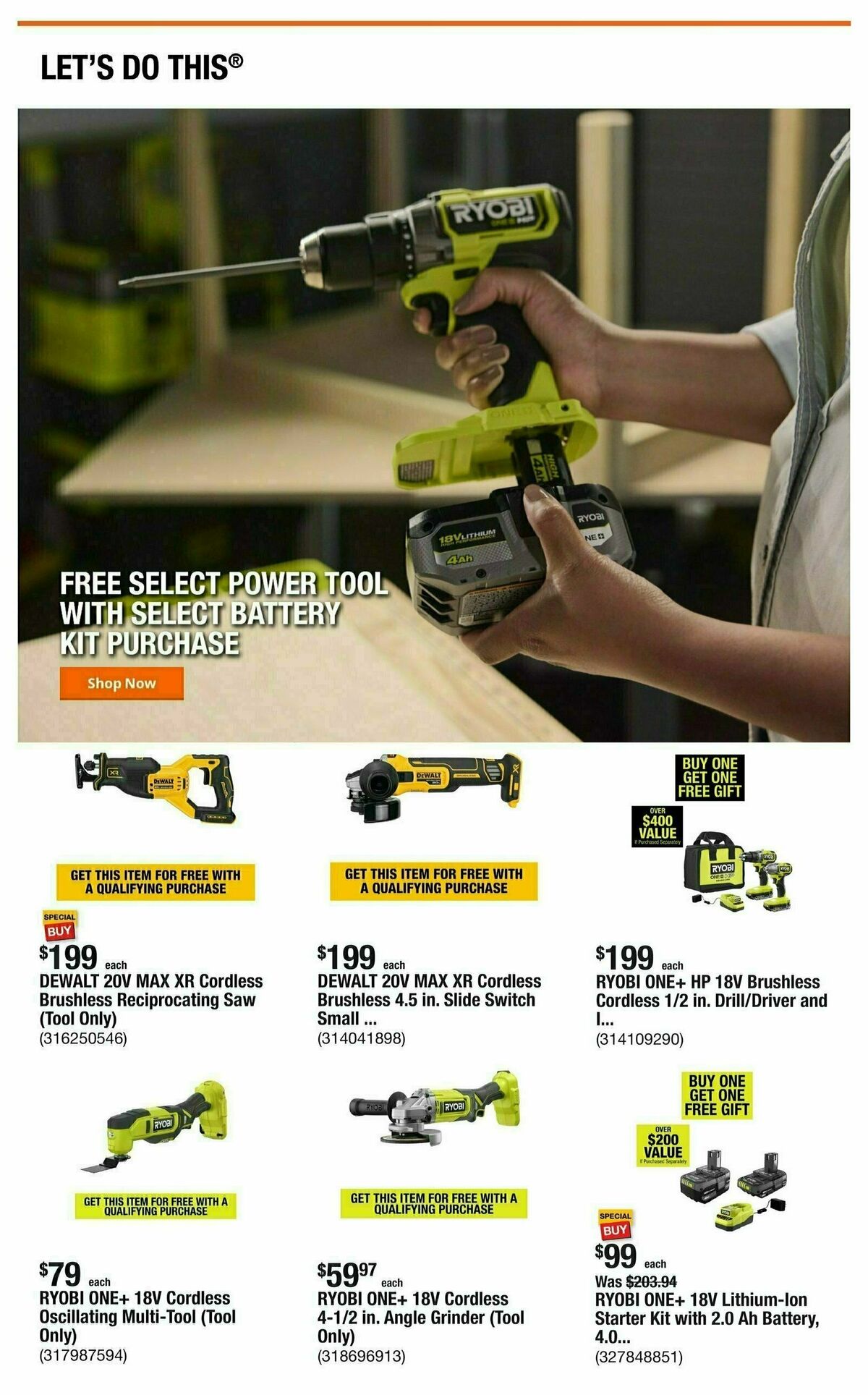 The Home Depot Weekly Ad from December 5