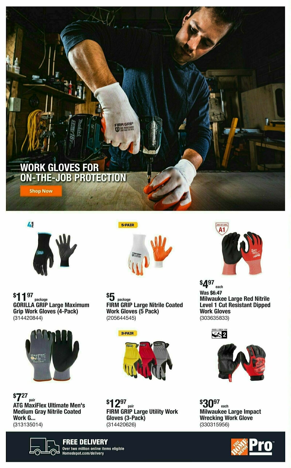 The Home Depot Weekly Ad from January 6