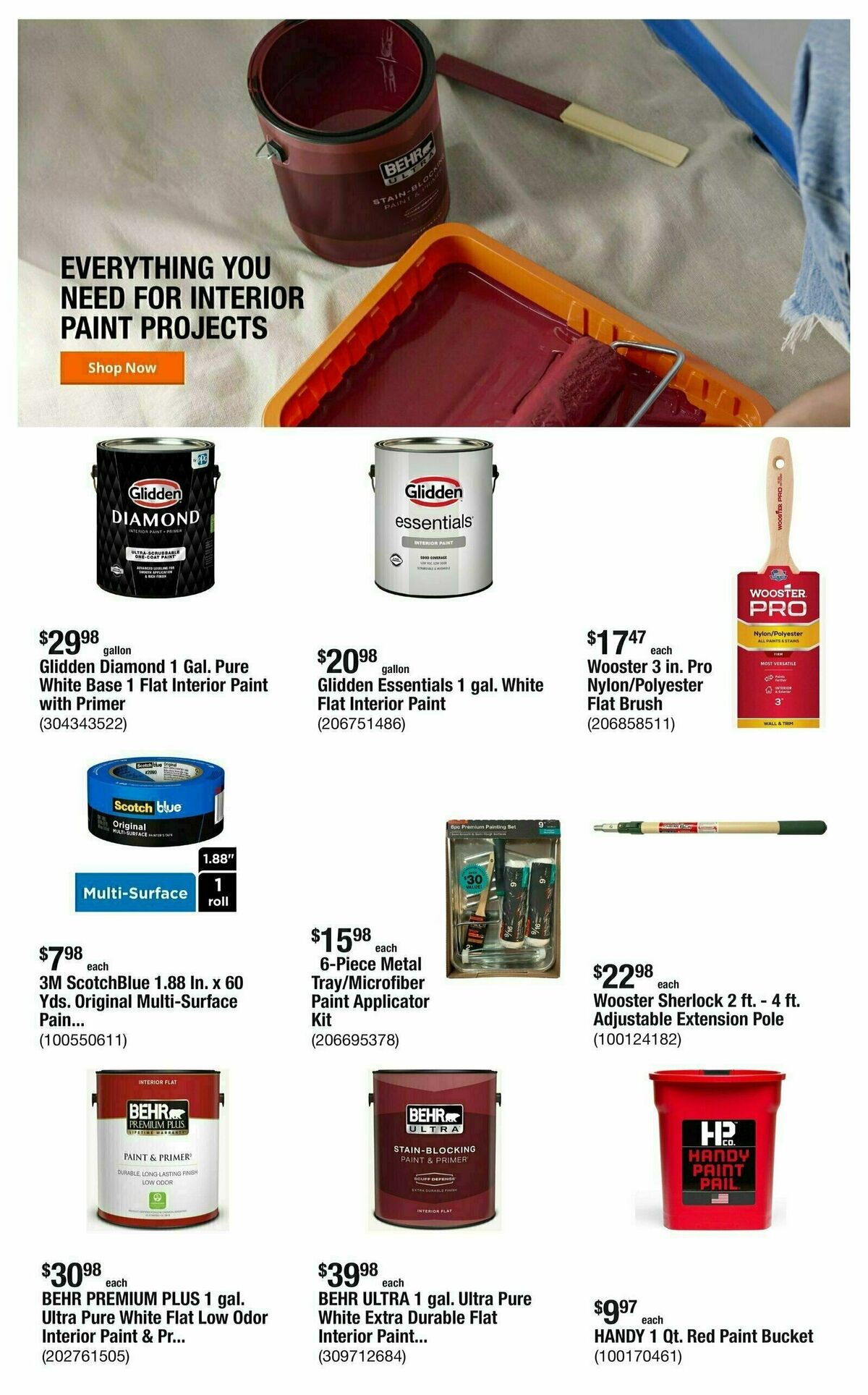 The Home Depot Weekly Ad from January 16