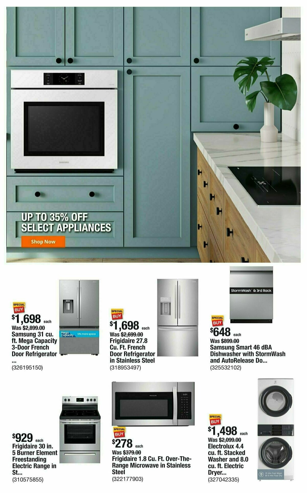 The Home Depot Weekly Ad from January 16