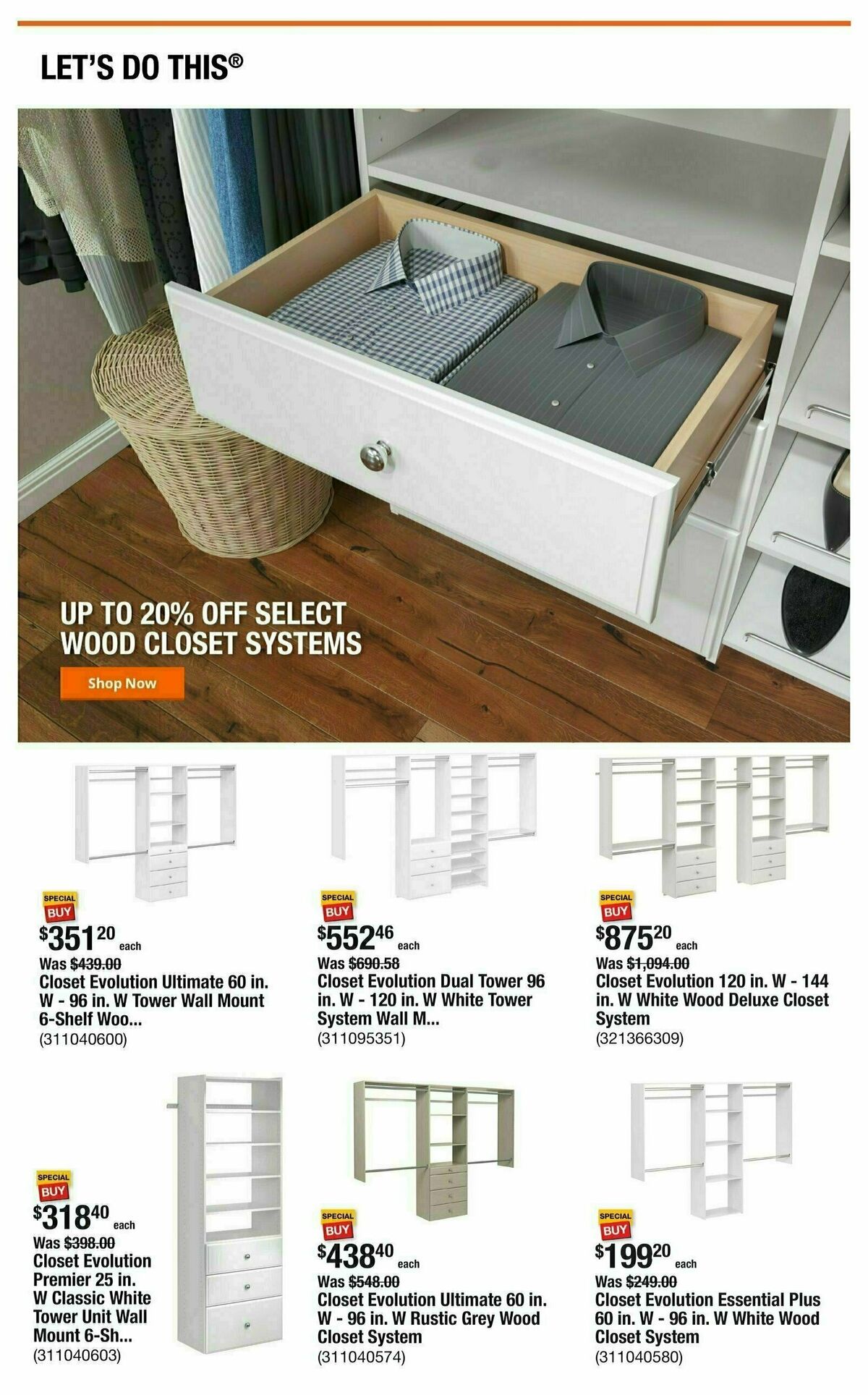 The Home Depot Weekly Ad from January 16
