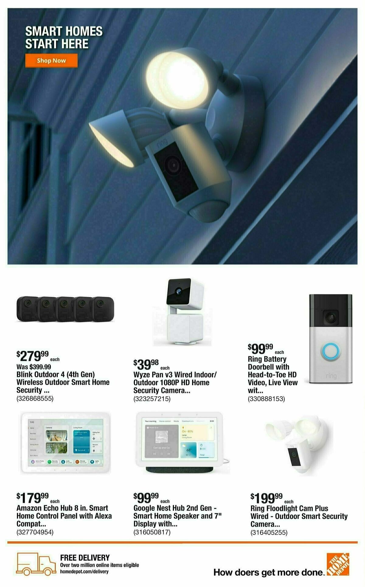 The Home Depot Weekly Ad from January 16