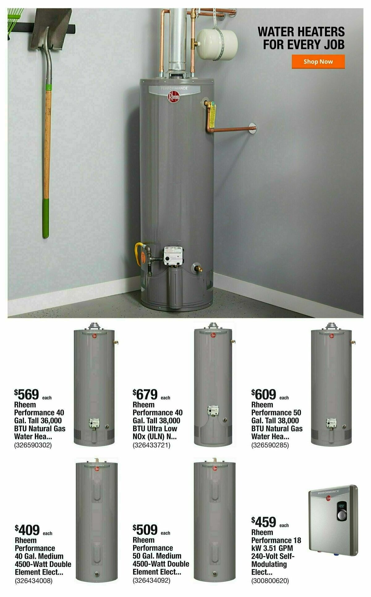 The Home Depot Weekly Ad from January 20