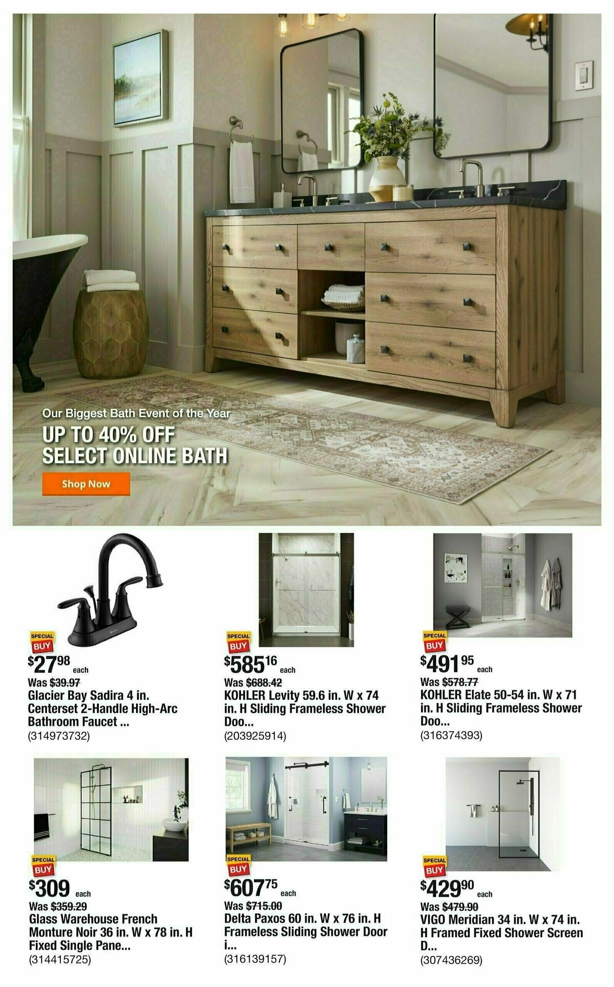 The Home Depot Weekly Ad from January 23