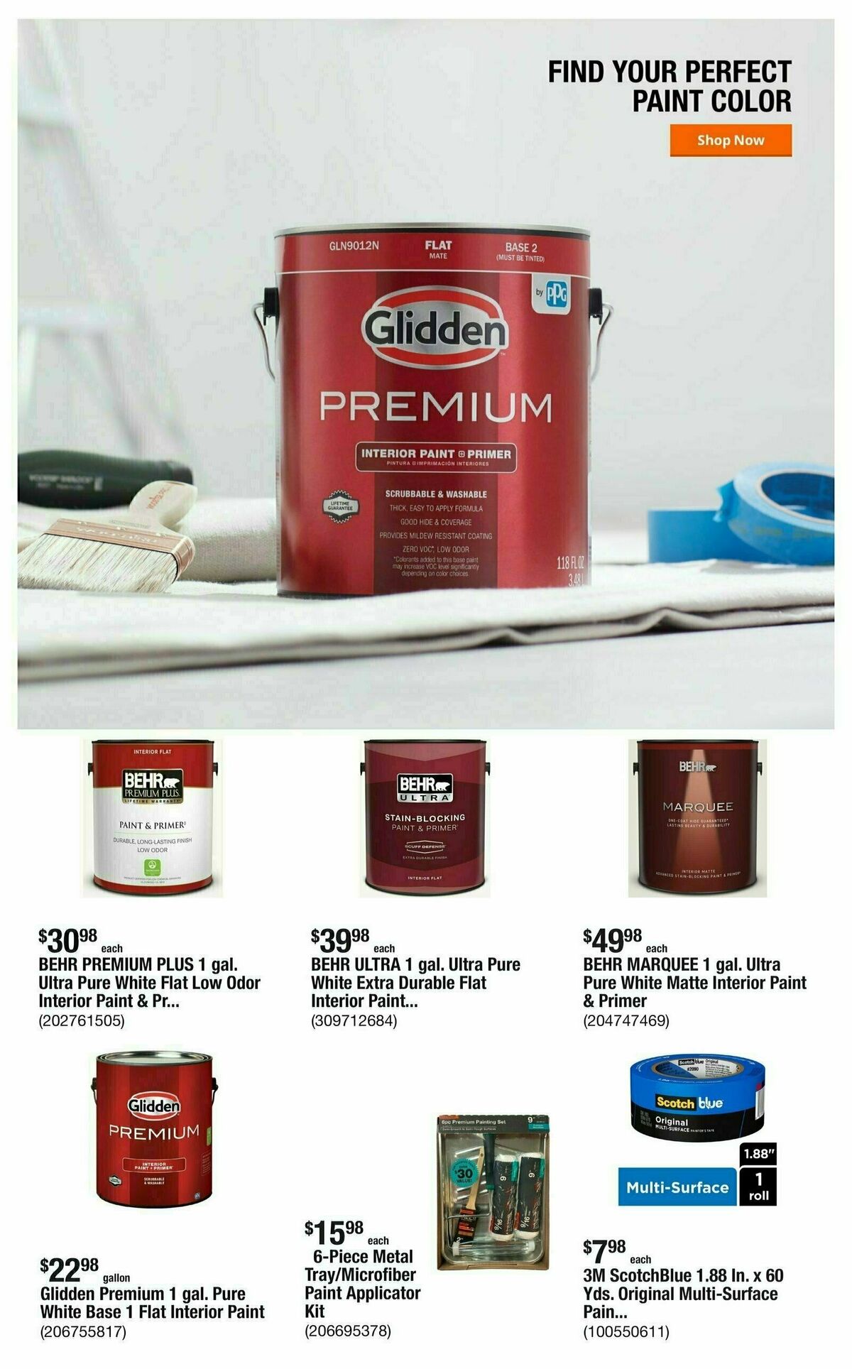 The Home Depot Weekly Ad from January 23