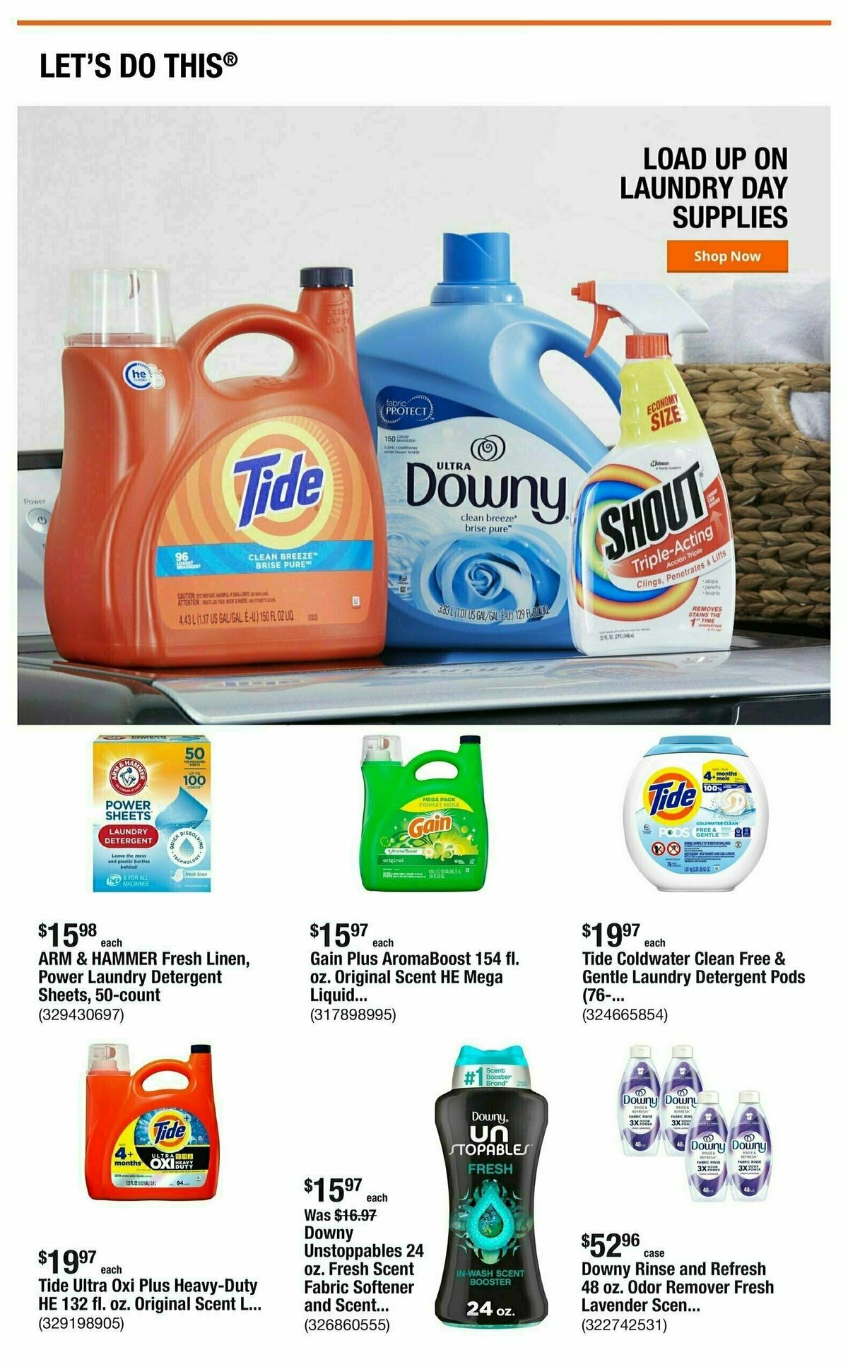 The Home Depot Weekly Ad from January 23