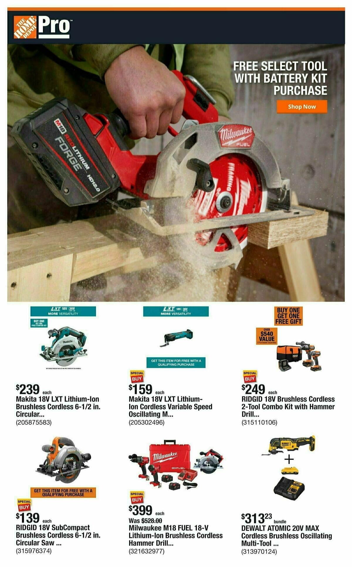 The Home Depot Weekly Ad from January 27