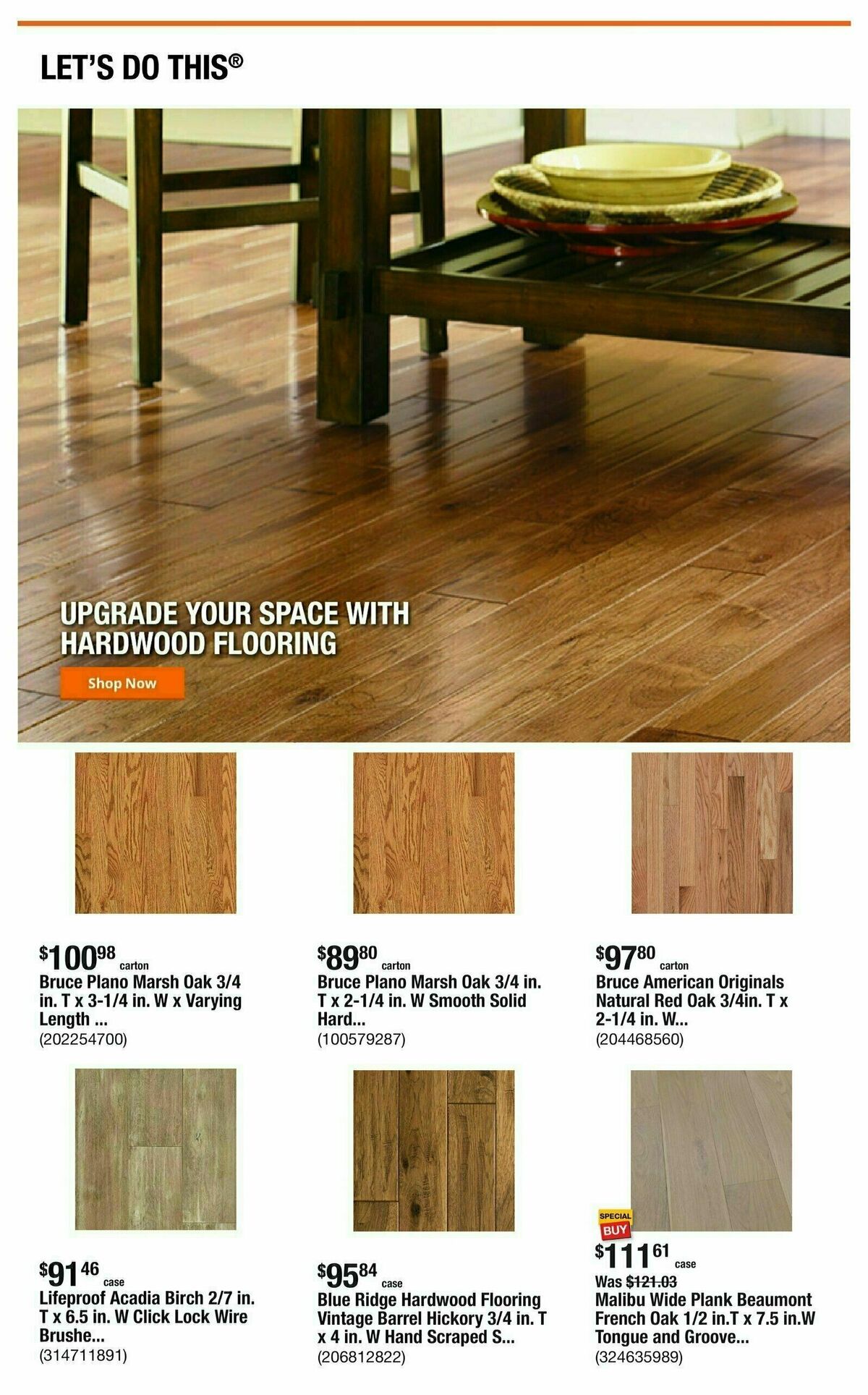The Home Depot Weekly Ad from January 30