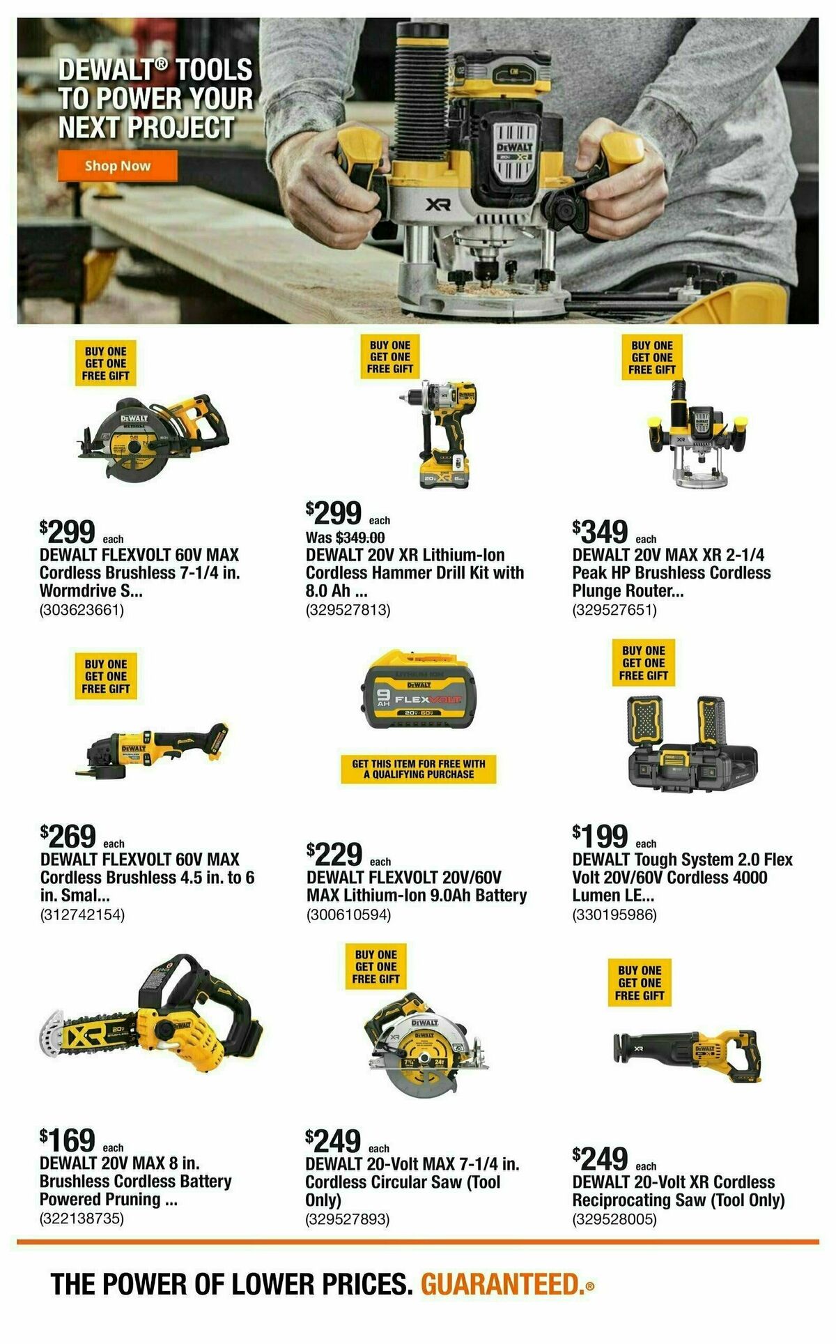 The Home Depot Weekly Ad from January 30