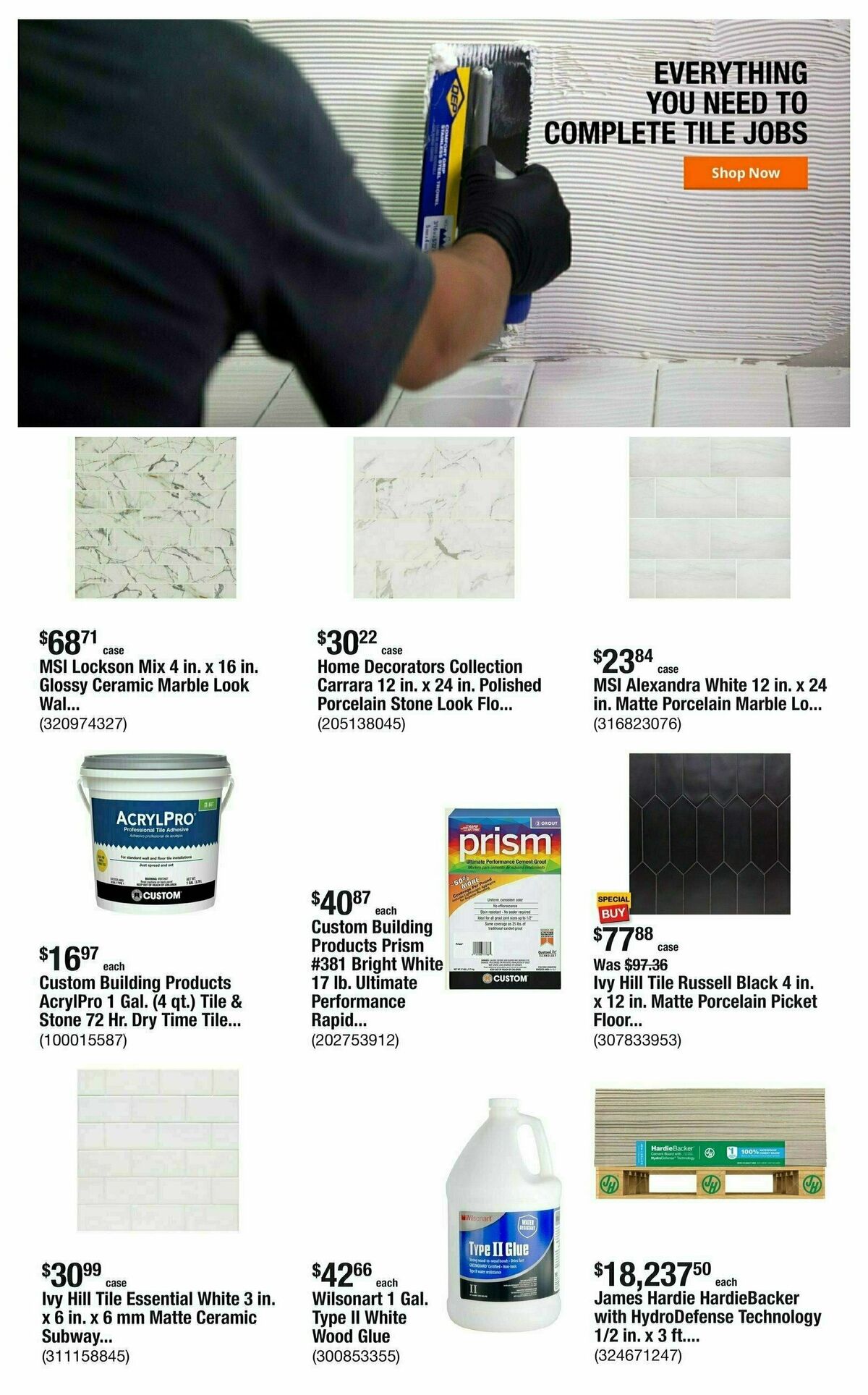 The Home Depot Weekly Ad from February 10