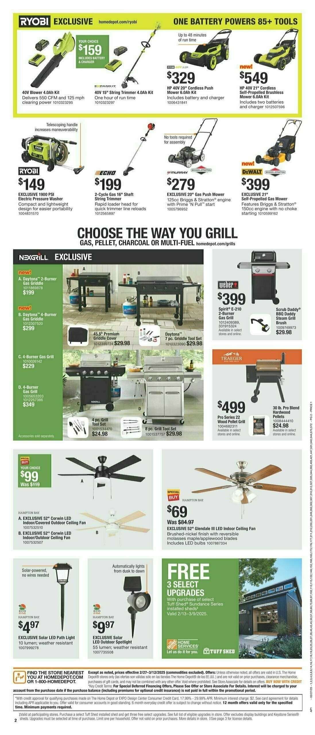 The Home Depot Spring in the South Weekly Ad from February 27