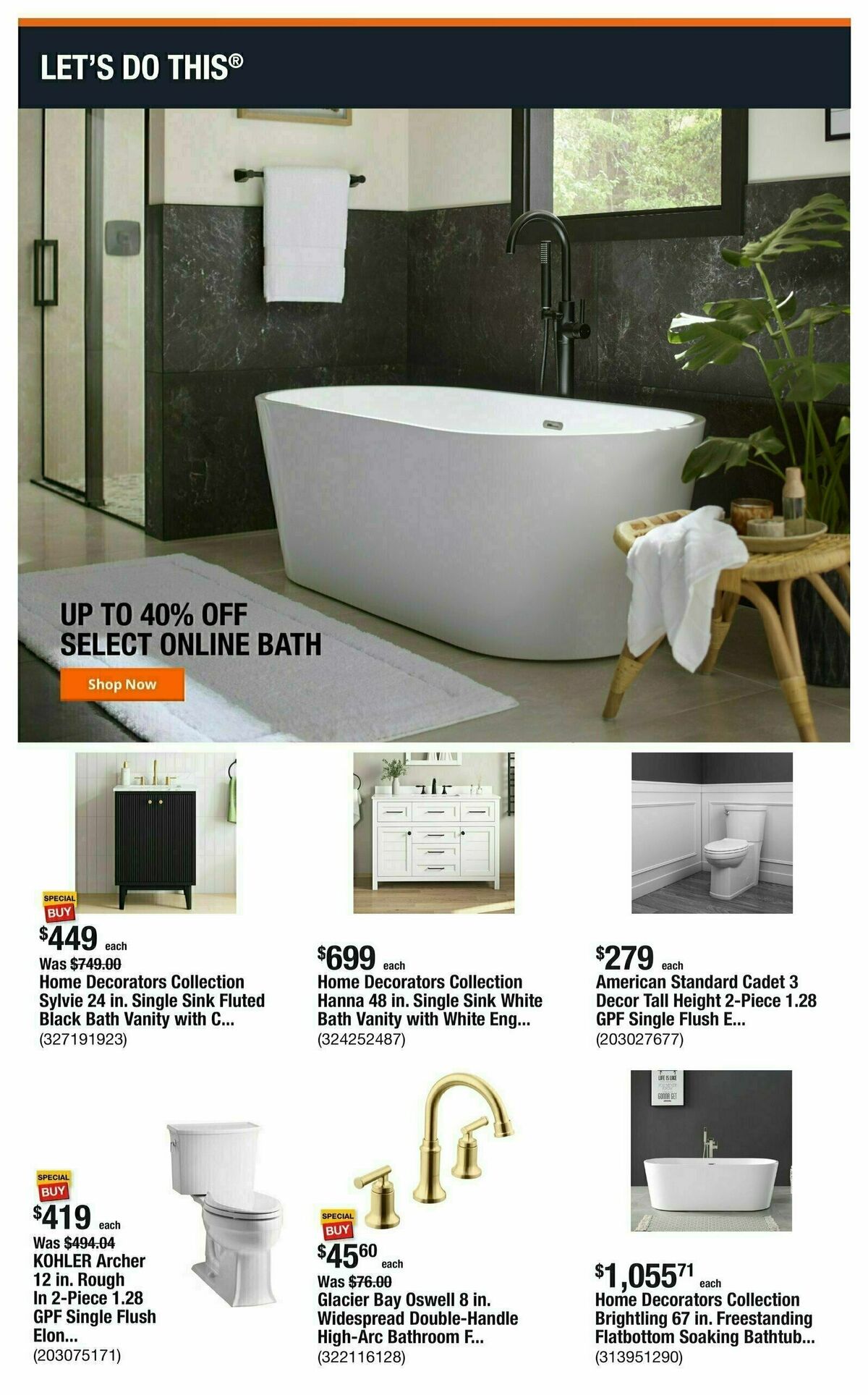 The Home Depot Weekly Ad from March 3