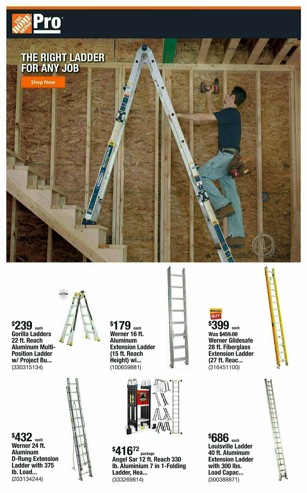 The Home Depot Weekly Ad from March 10