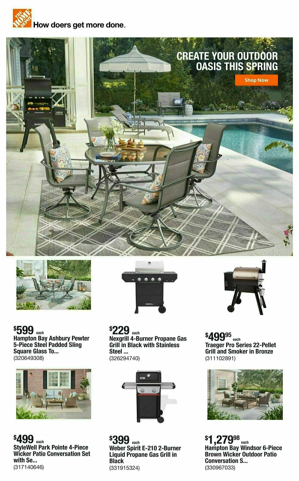 The Home Depot Weekly Ad from March 13