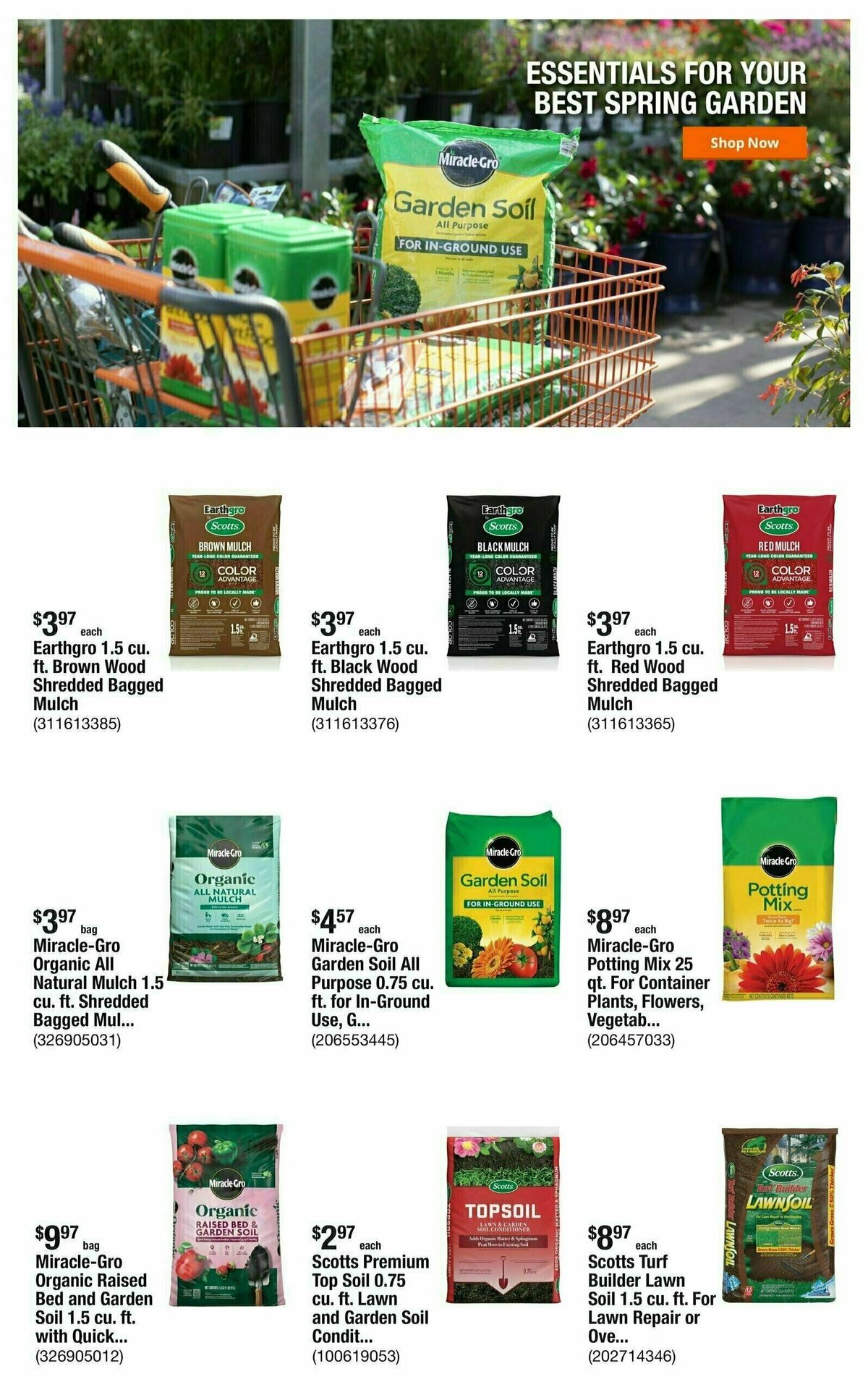 The Home Depot Weekly Ad from March 13