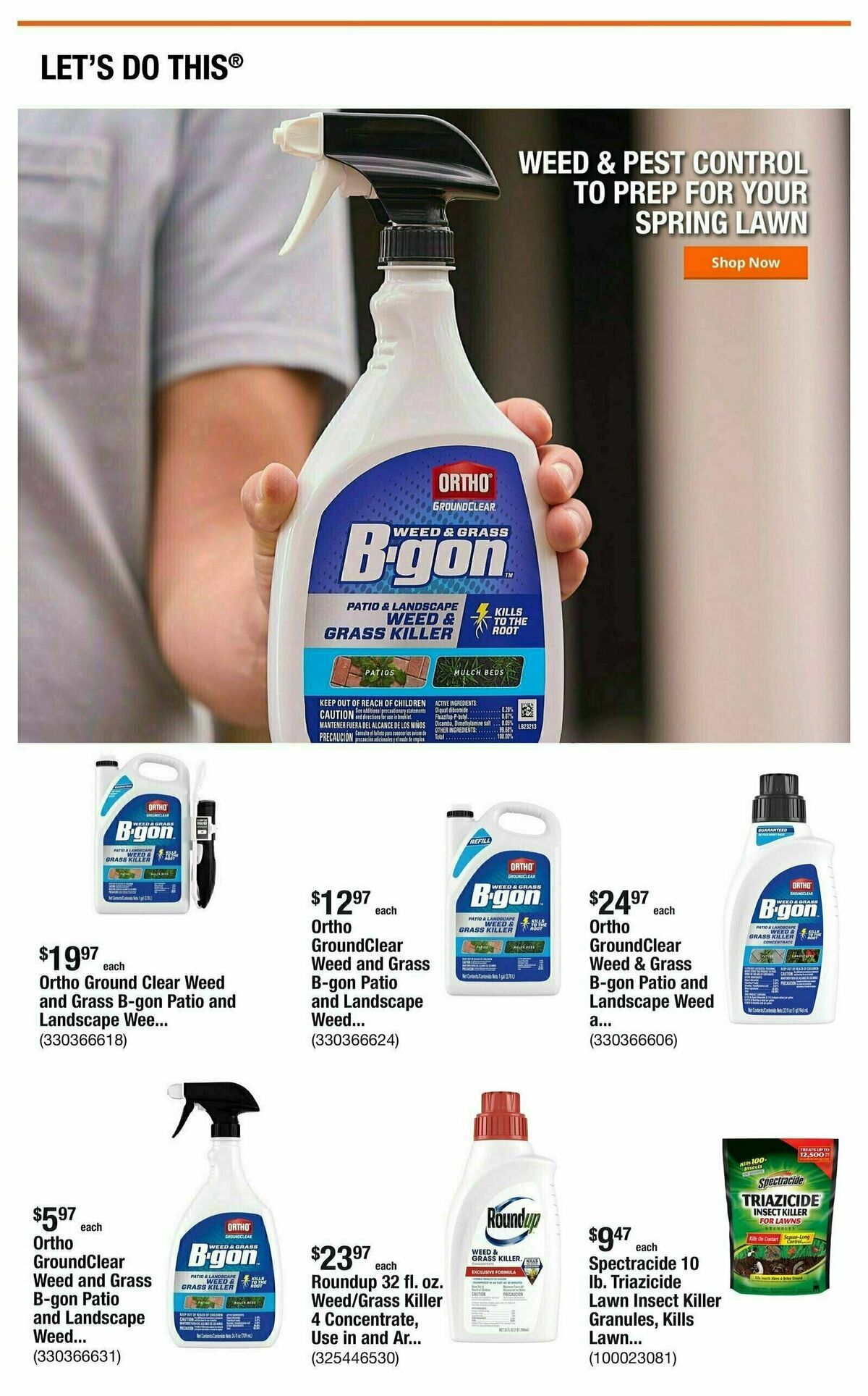 The Home Depot Weekly Ad from March 13