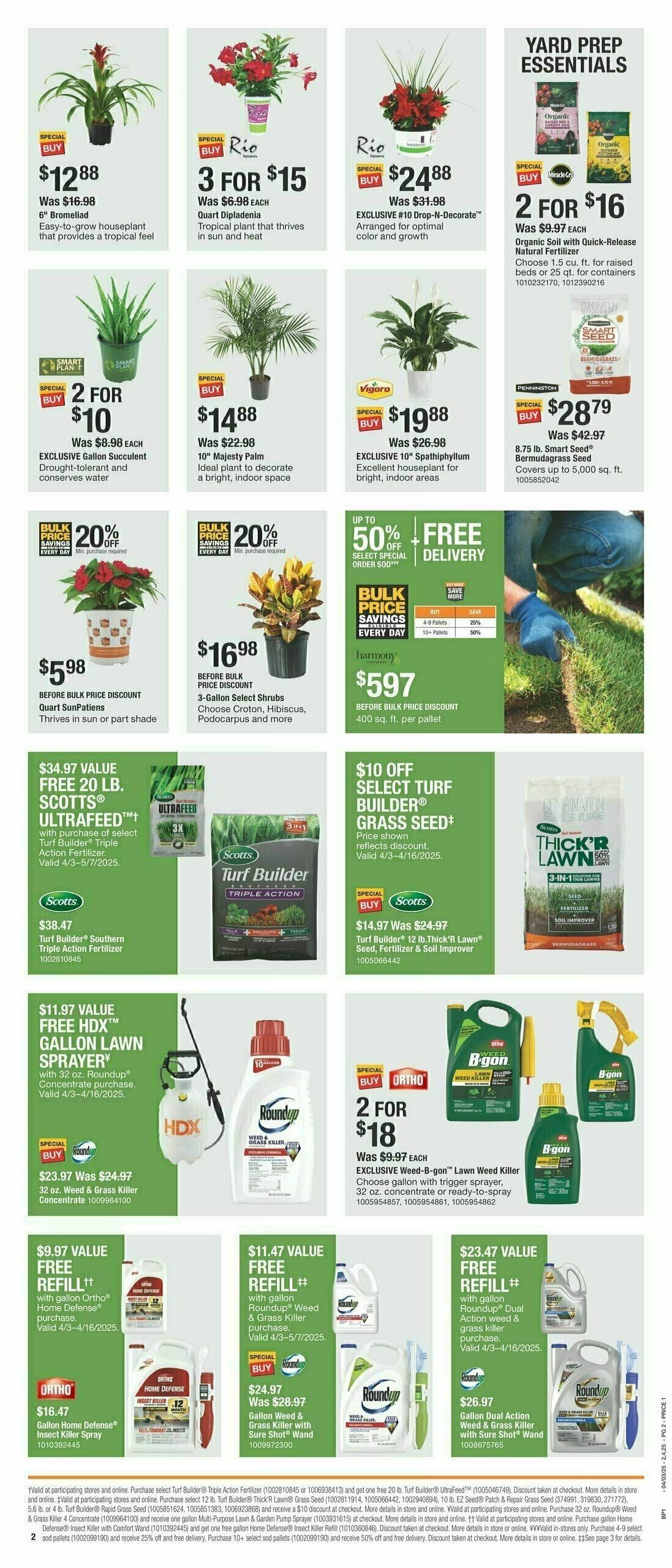 The Home Depot Spring Black Friday Weekly Ad from April 3