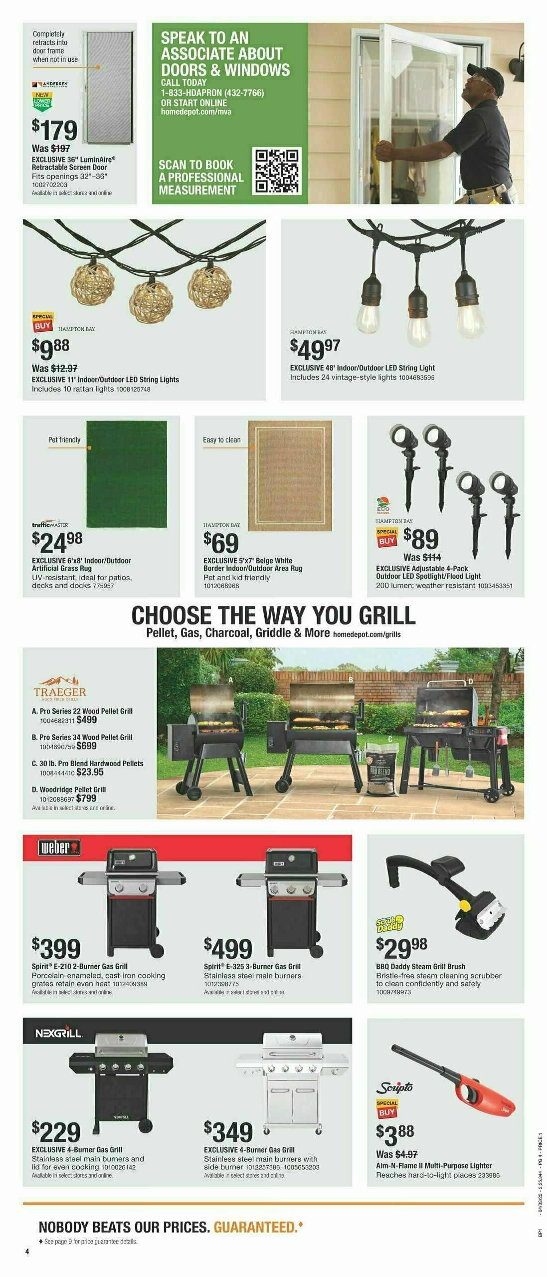 The Home Depot Spring Black Friday Weekly Ad from April 3