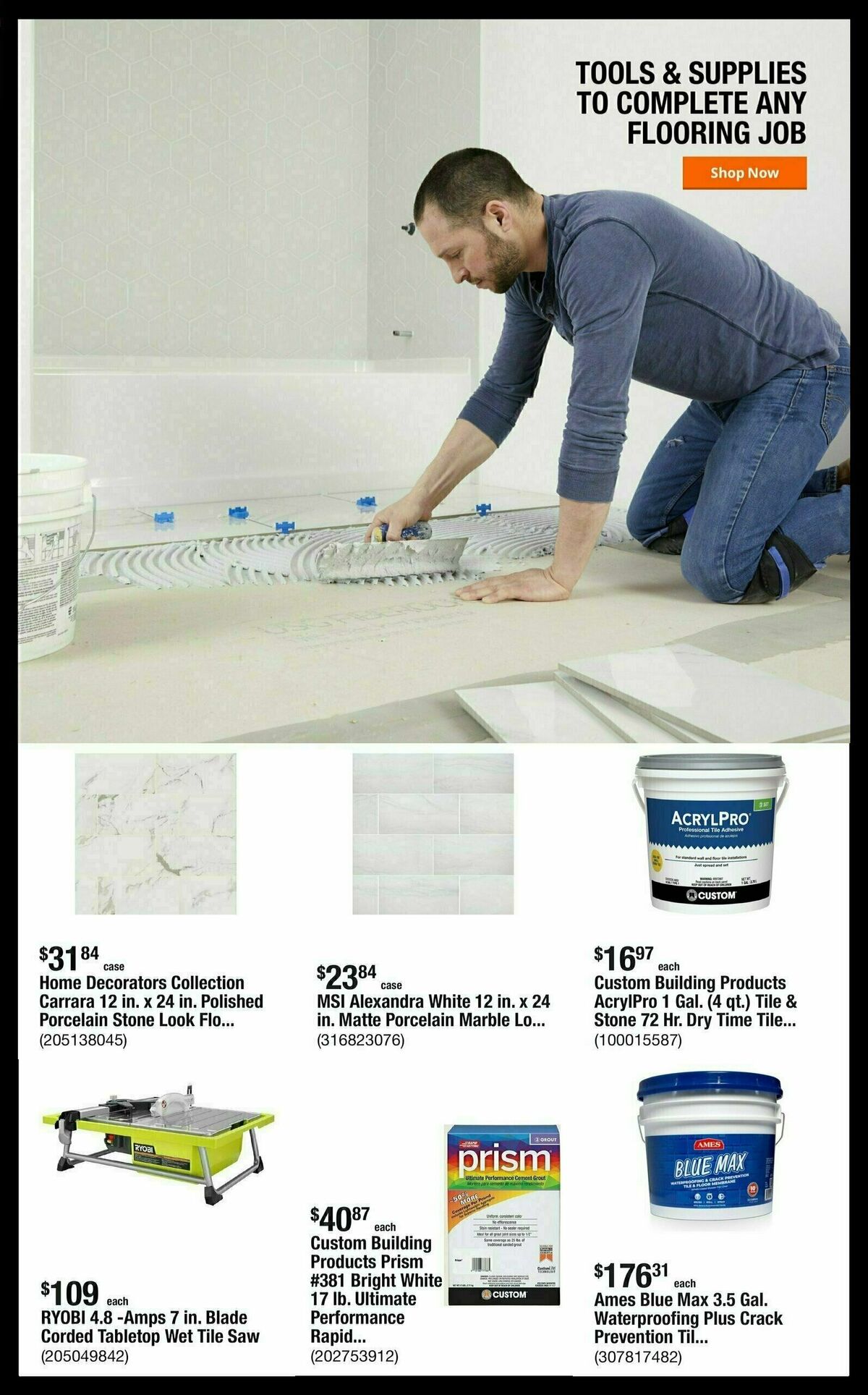 The Home Depot Weekly Ad from April 7