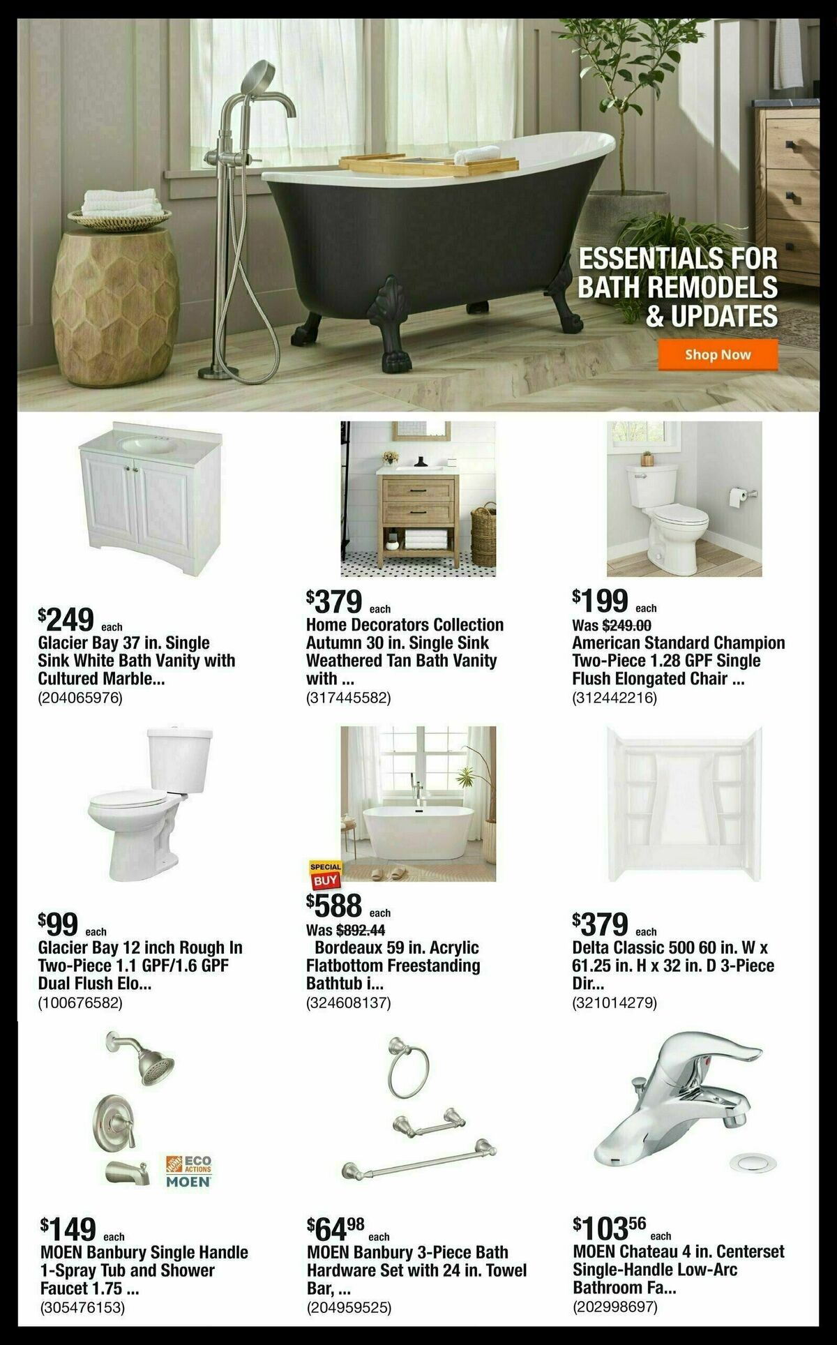The Home Depot Weekly Ad from April 7