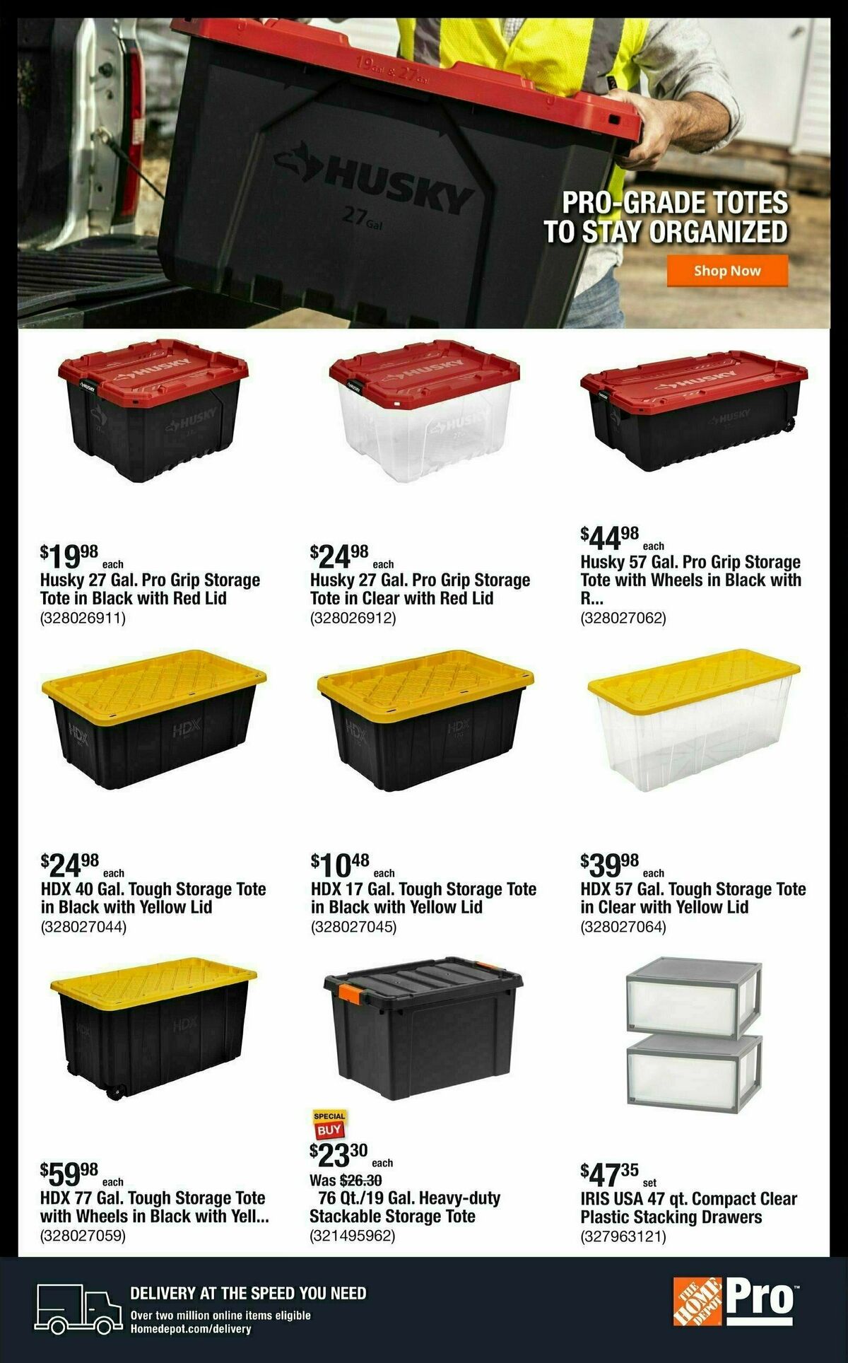 The Home Depot Weekly Ad from April 7