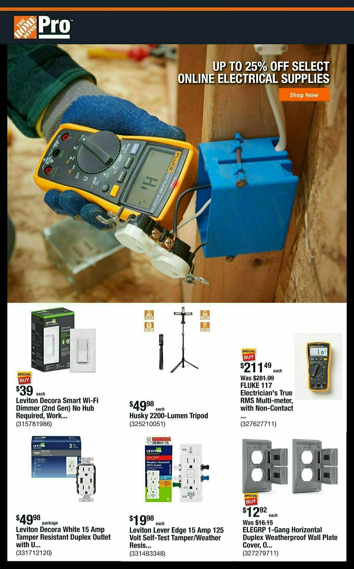 The Home Depot Weekly Ad from April 21
