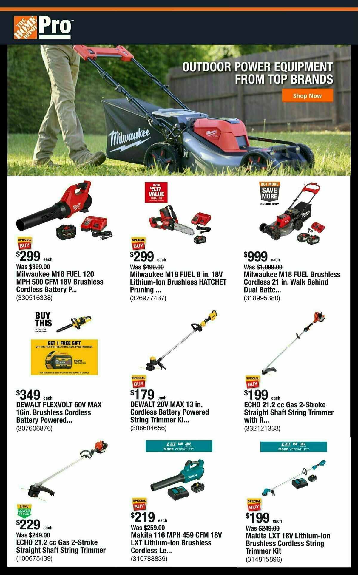The Home Depot Weekly Ad from April 28