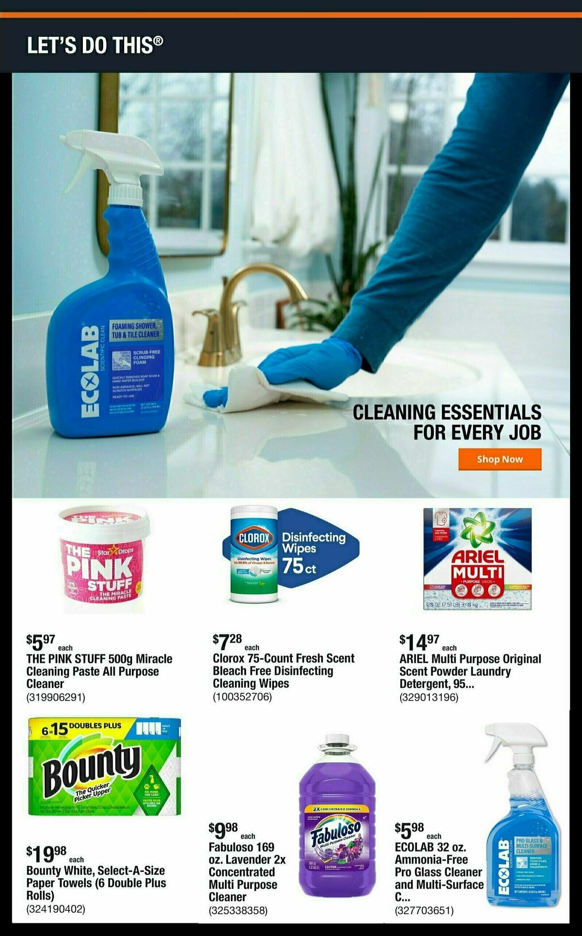 The Home Depot Weekly Ad from June 9