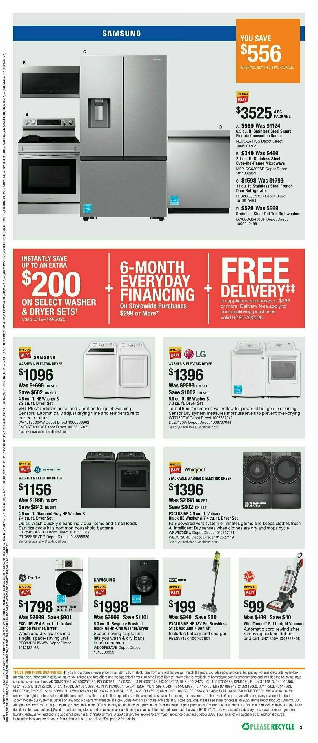 The Home Depot 4th of July Savings Weekly Ad from June 19