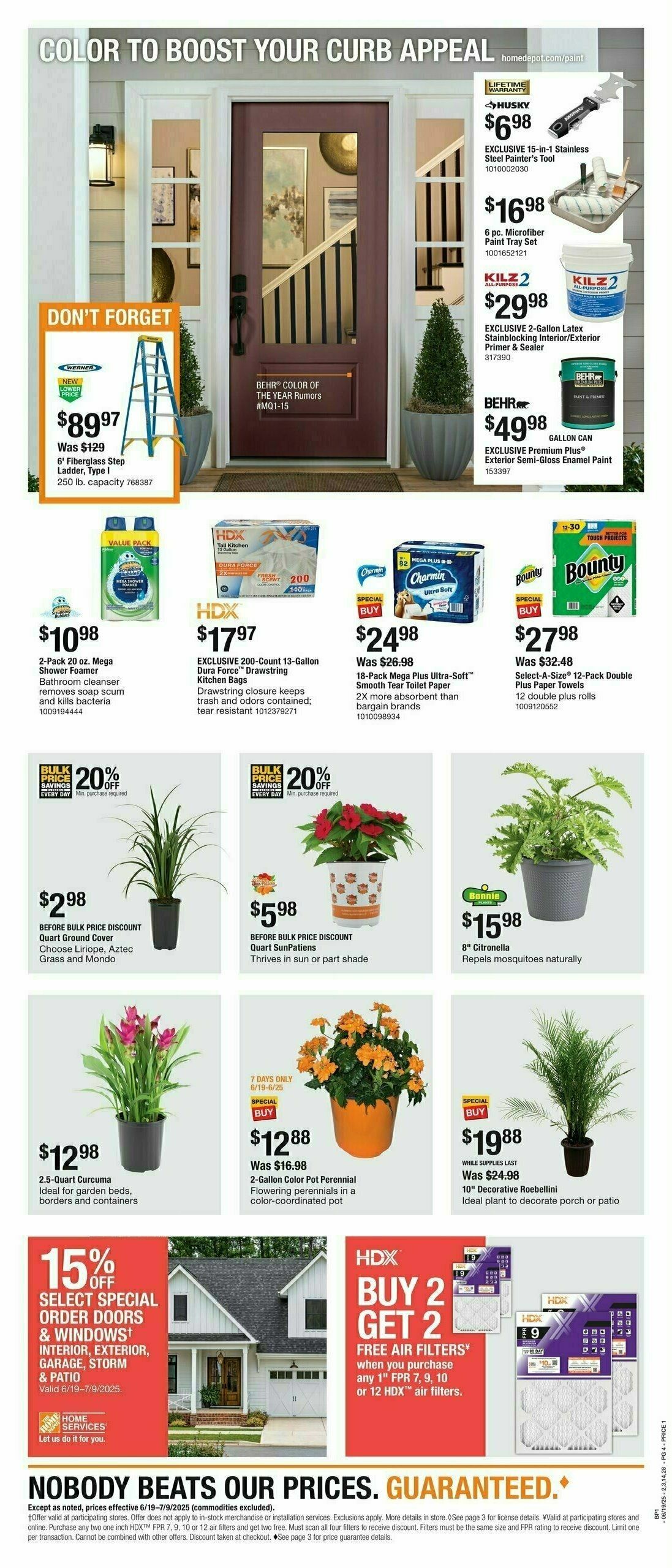 The Home Depot 4th of July Savings Weekly Ad from June 19