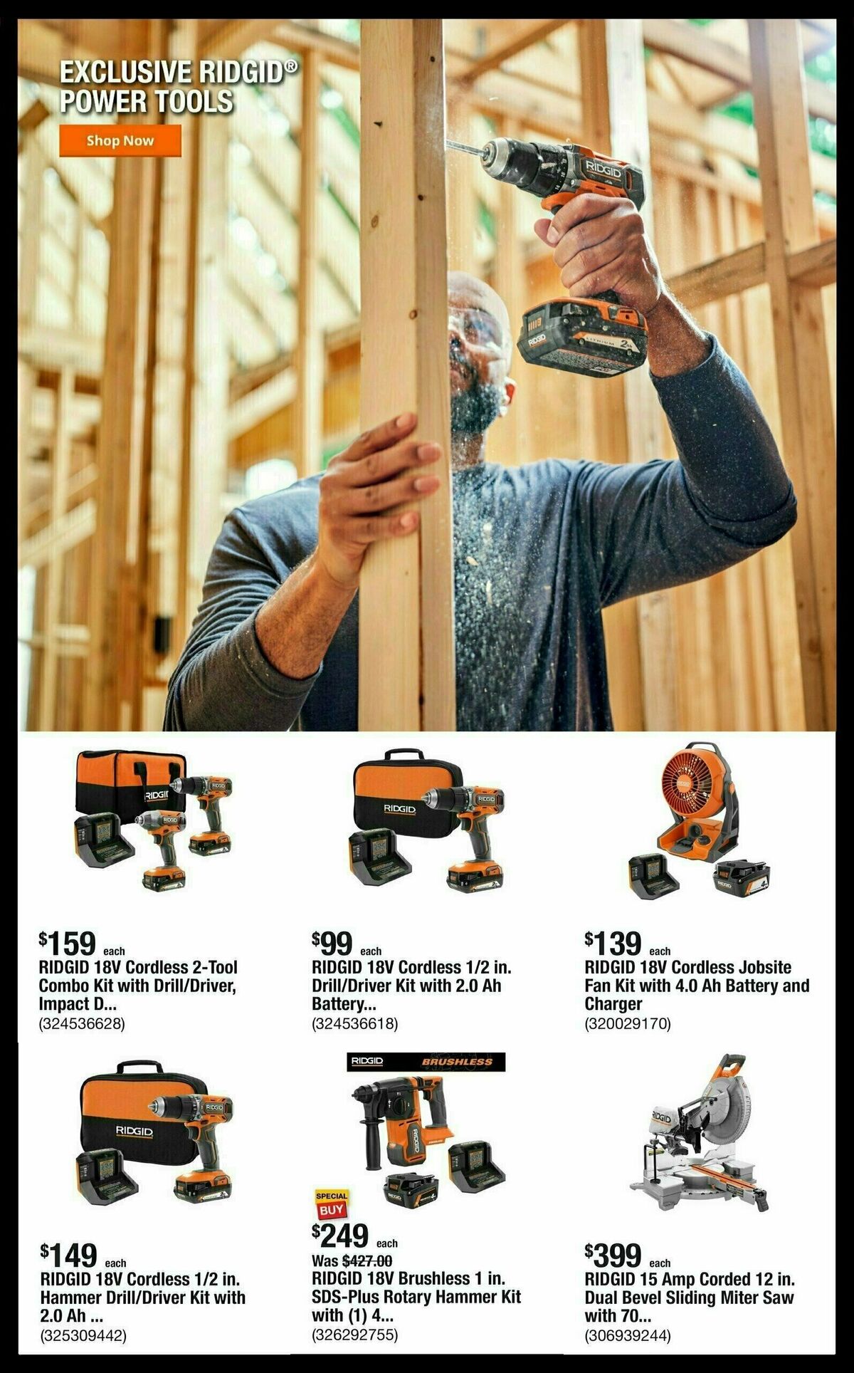 The Home Depot Weekly Ad from July 7