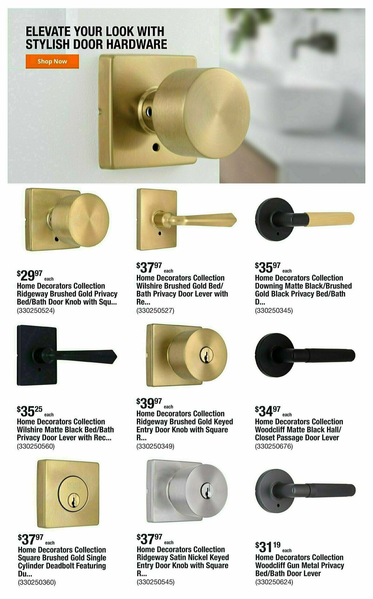 The Home Depot Weekly Ad from July 10