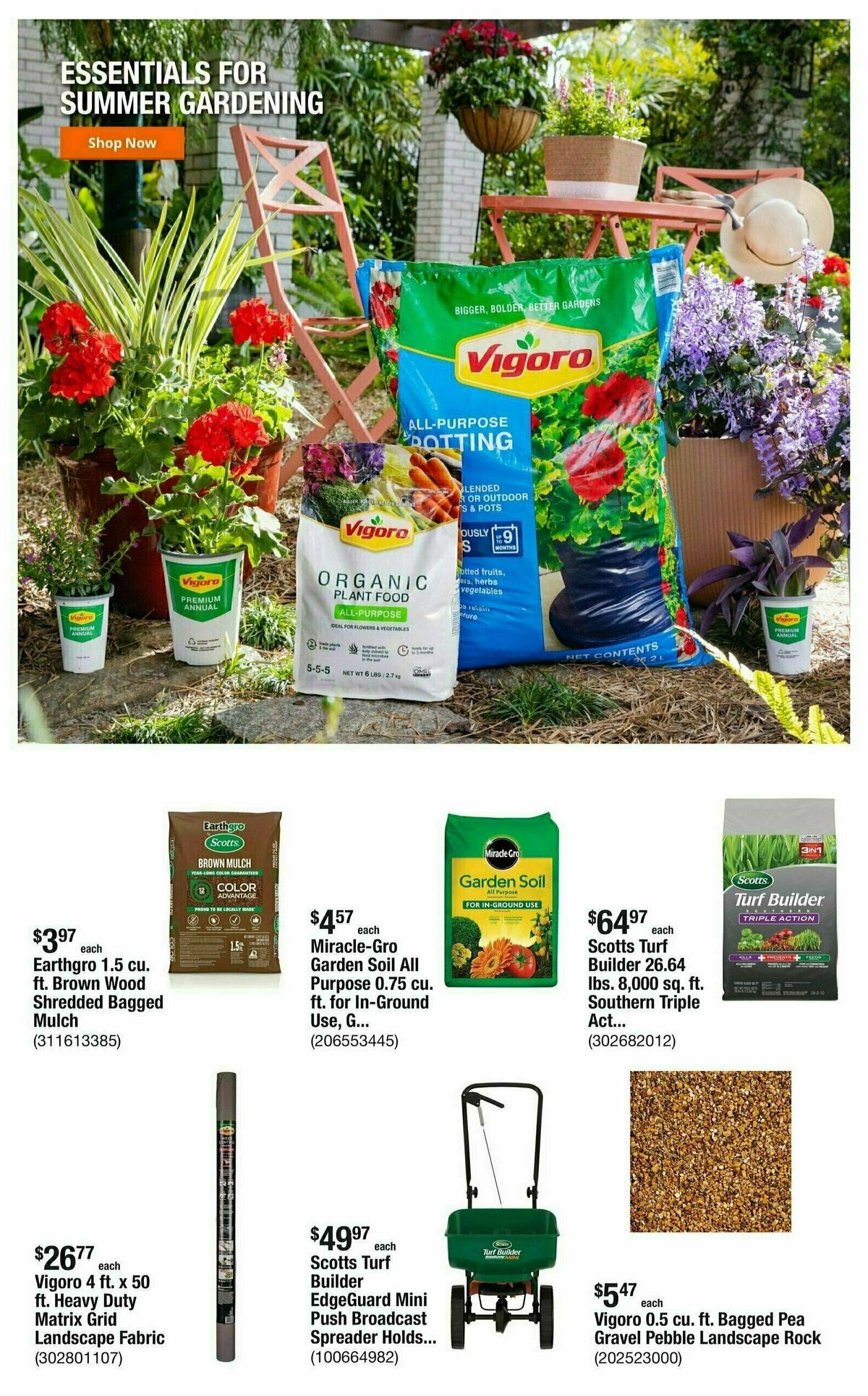 The Home Depot Weekly Ad from July 10