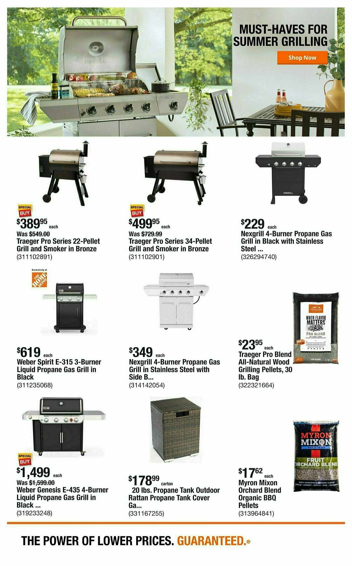 The Home Depot Weekly Ad from July 10