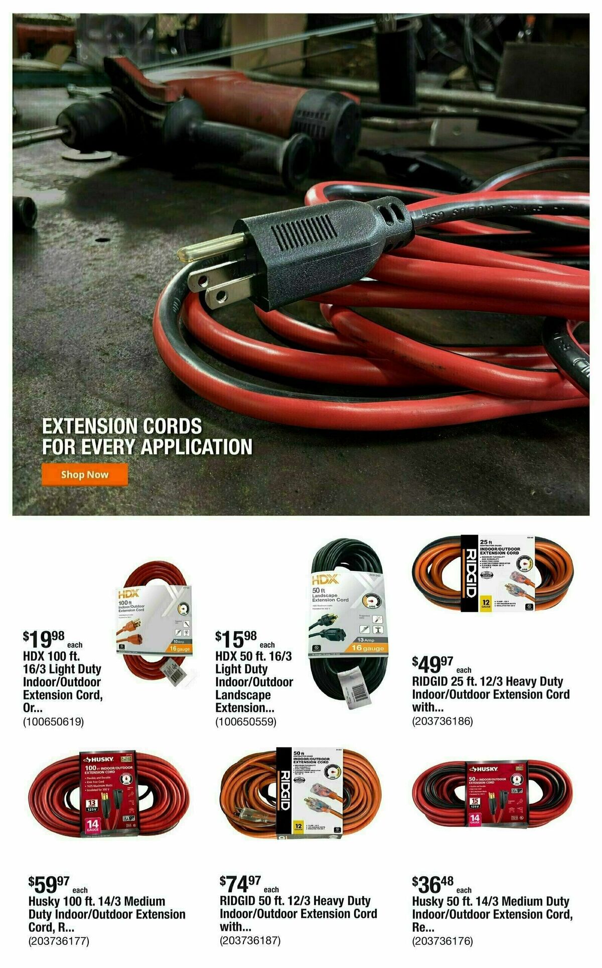 The Home Depot Weekly Ad from July 10