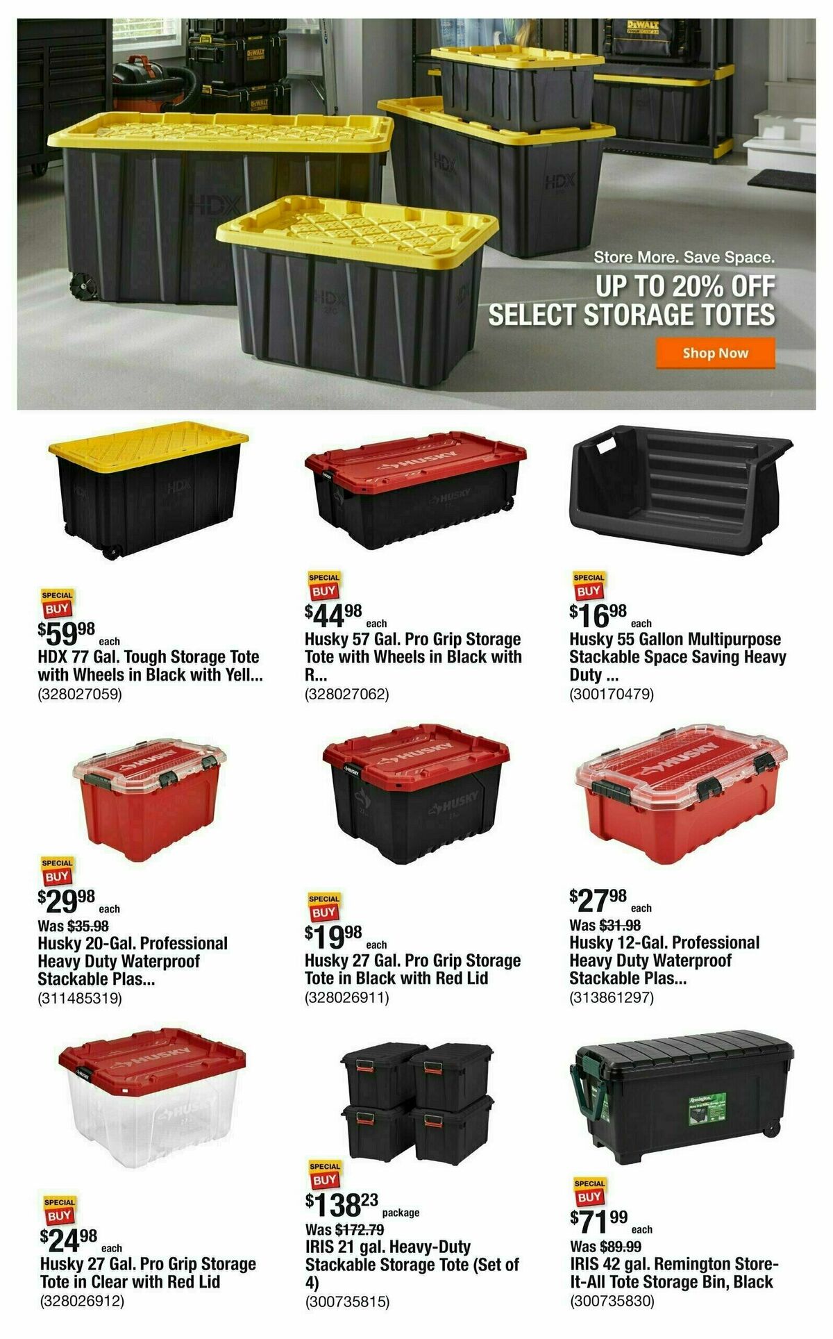 The Home Depot Weekly Ad from July 17