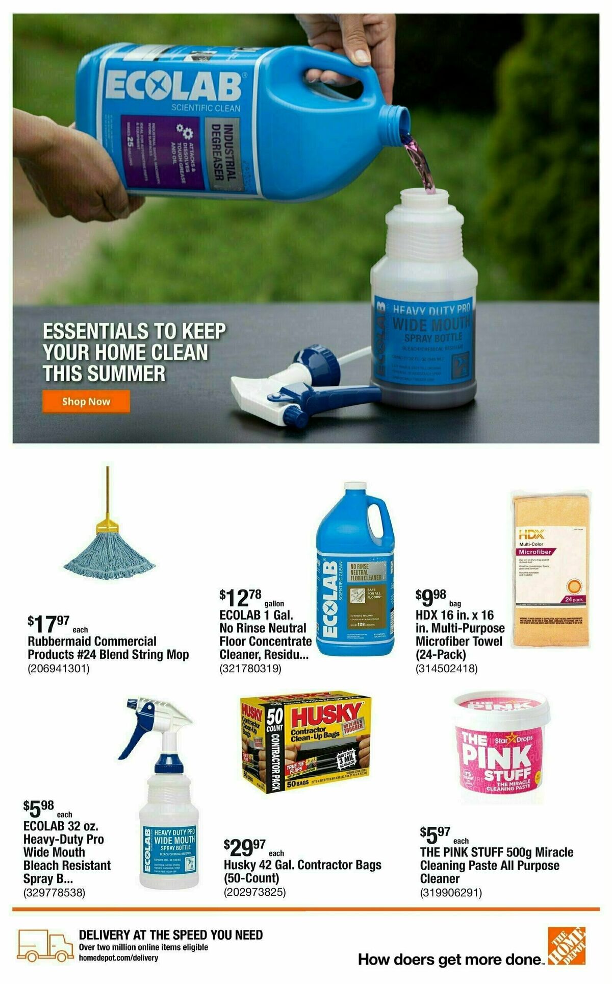 The Home Depot Weekly Ad from July 24
