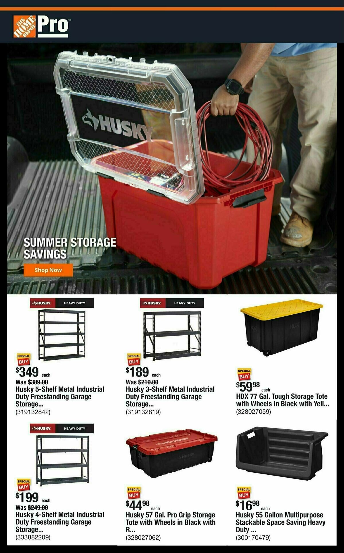 The Home Depot Weekly Ad from July 28