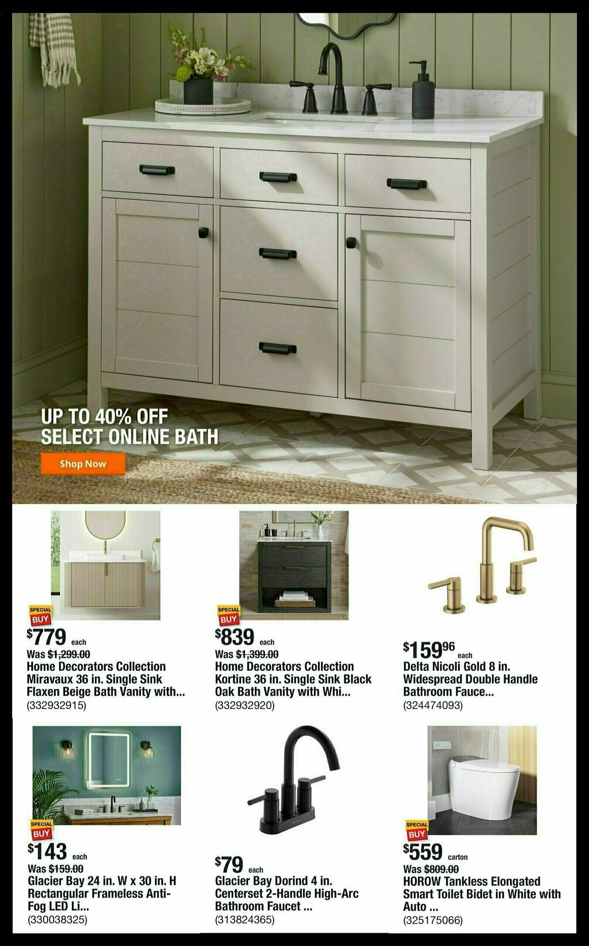 The Home Depot Weekly Ad from July 28