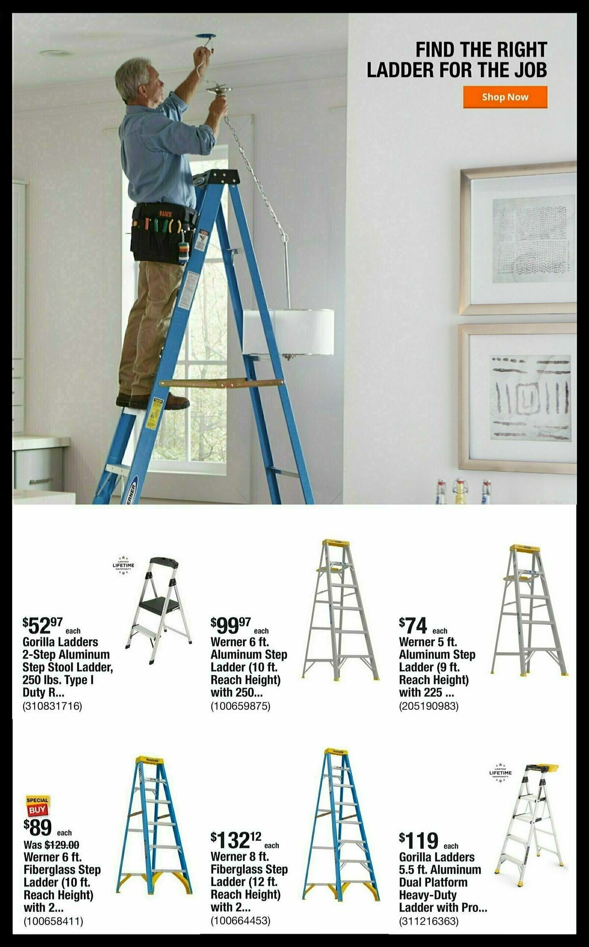 The Home Depot Weekly Ad from July 28