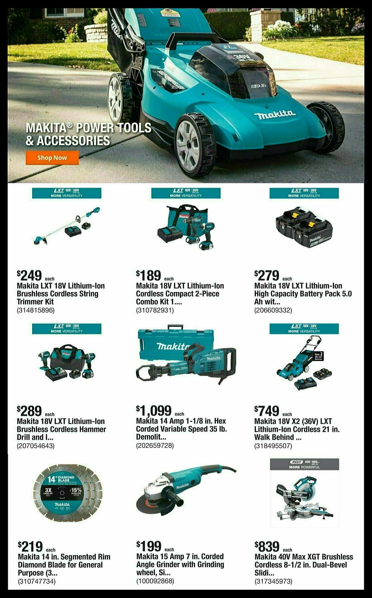 The Home Depot Weekly Ad from July 28