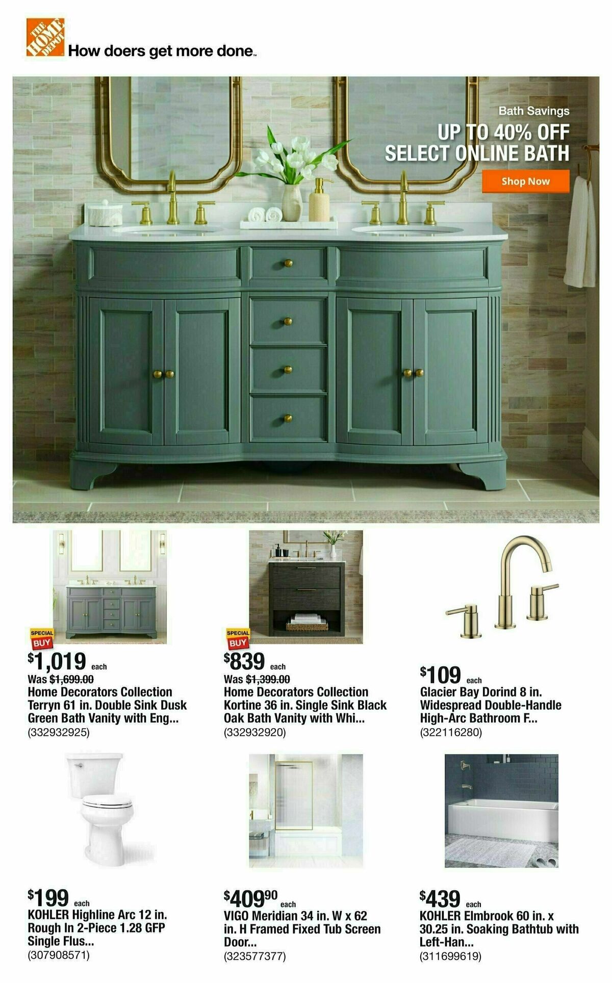 The Home Depot Weekly Ad from July 31
